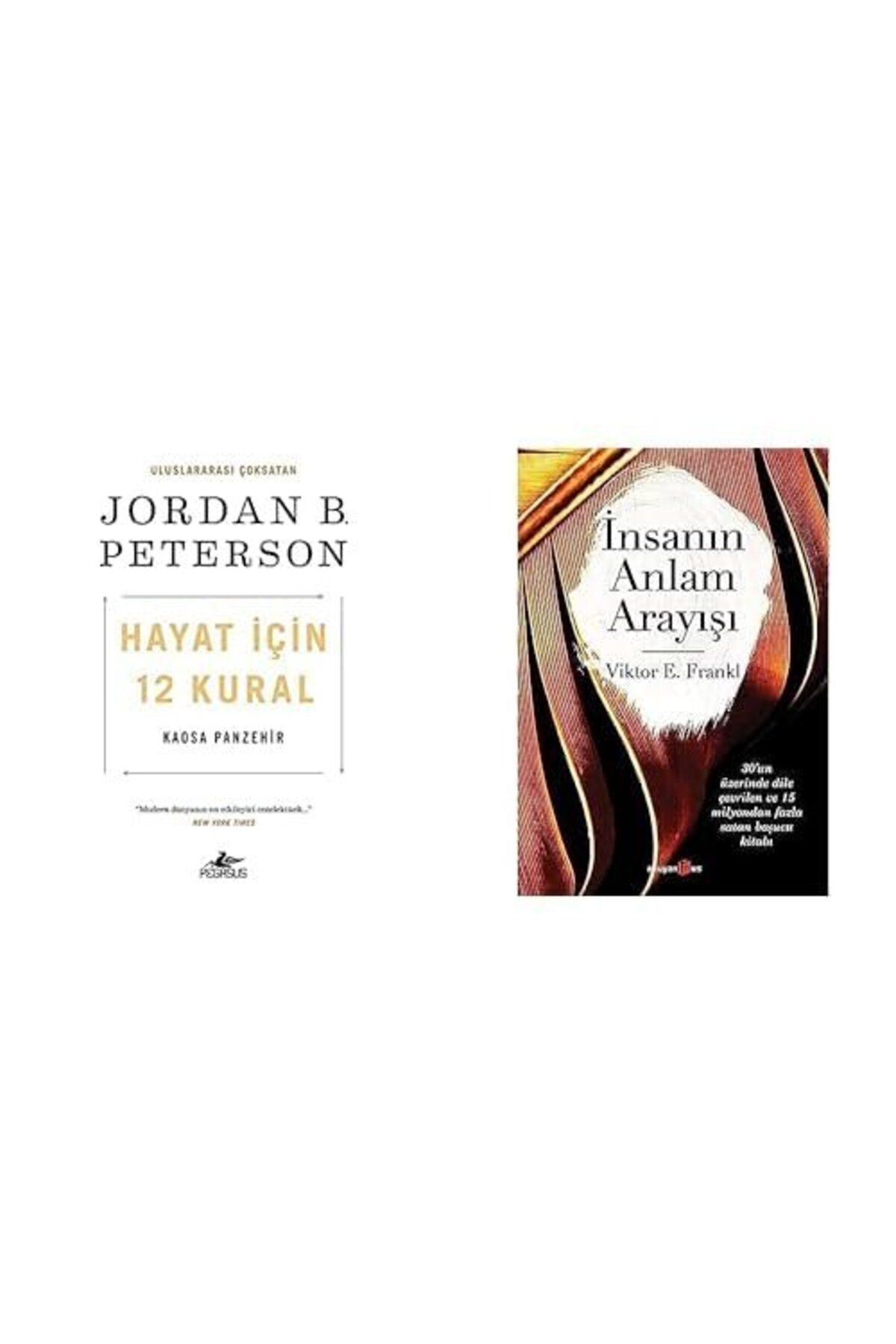 Destek Yayınları HAYAT ICIN 12 KURAL + INSANIN ANLAM ARAYISI=2SET