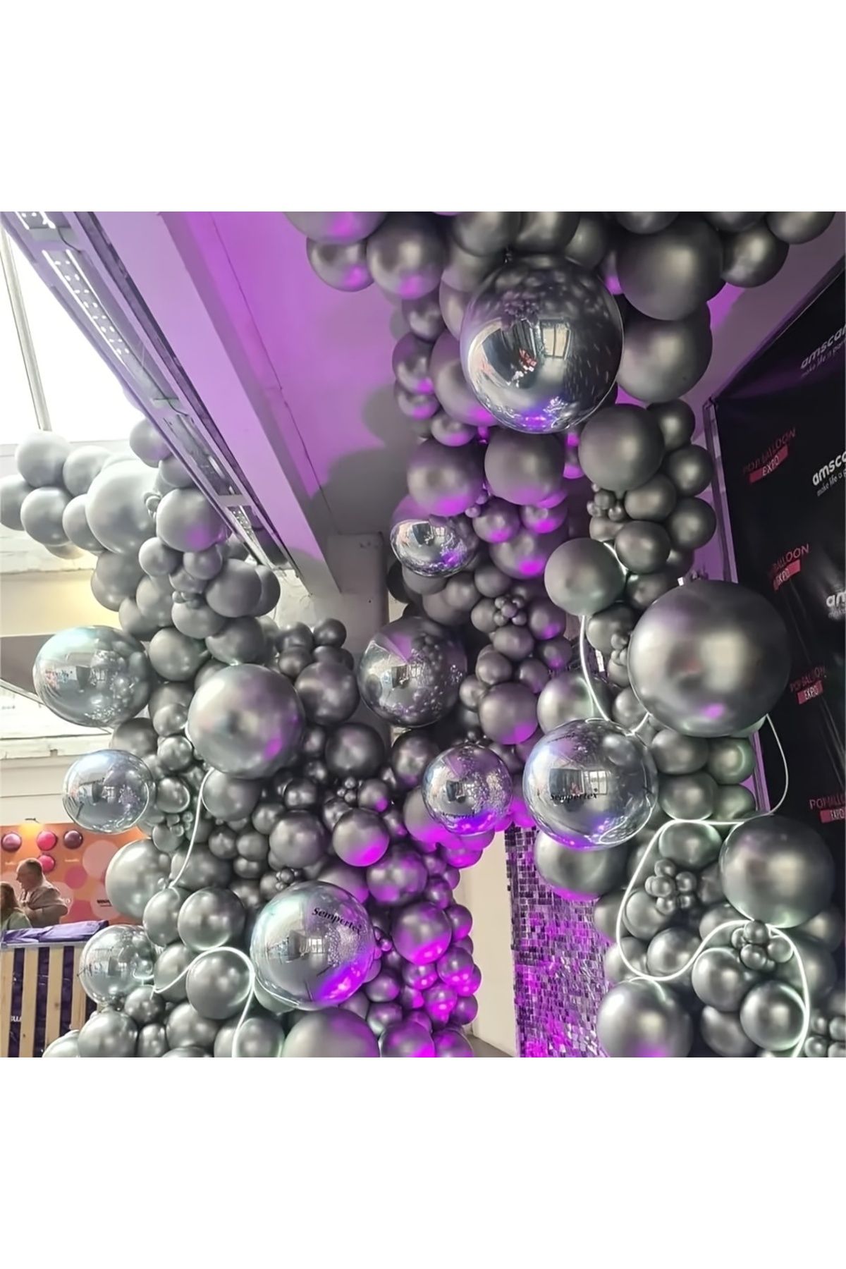 UVERTE 10 Adet 5 inç12 cm Beyaz Balon Doğum Günü Balonu Mini Balon