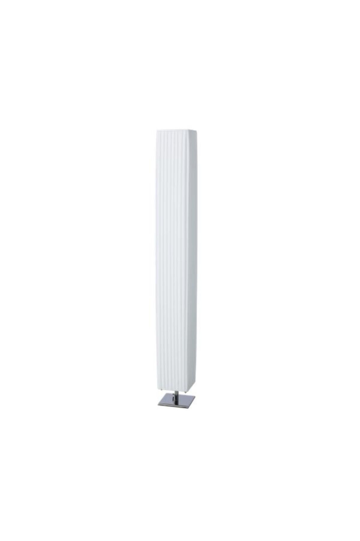 Generic-Delta Art 220V E27 LED Minimalist and Elegant Design PE Shade Floor Standing Lamp White 1