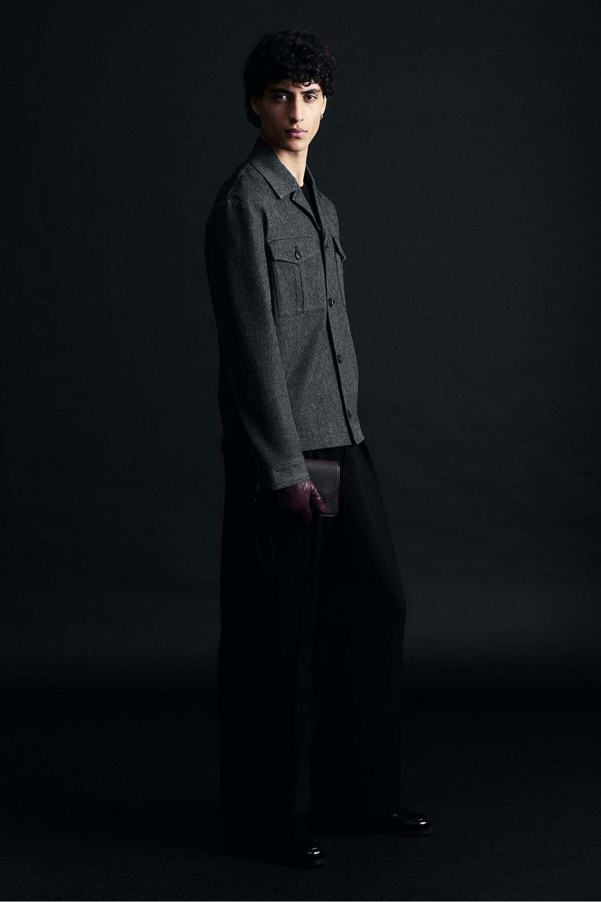 H&M-Regular Fit Twill shacket 7