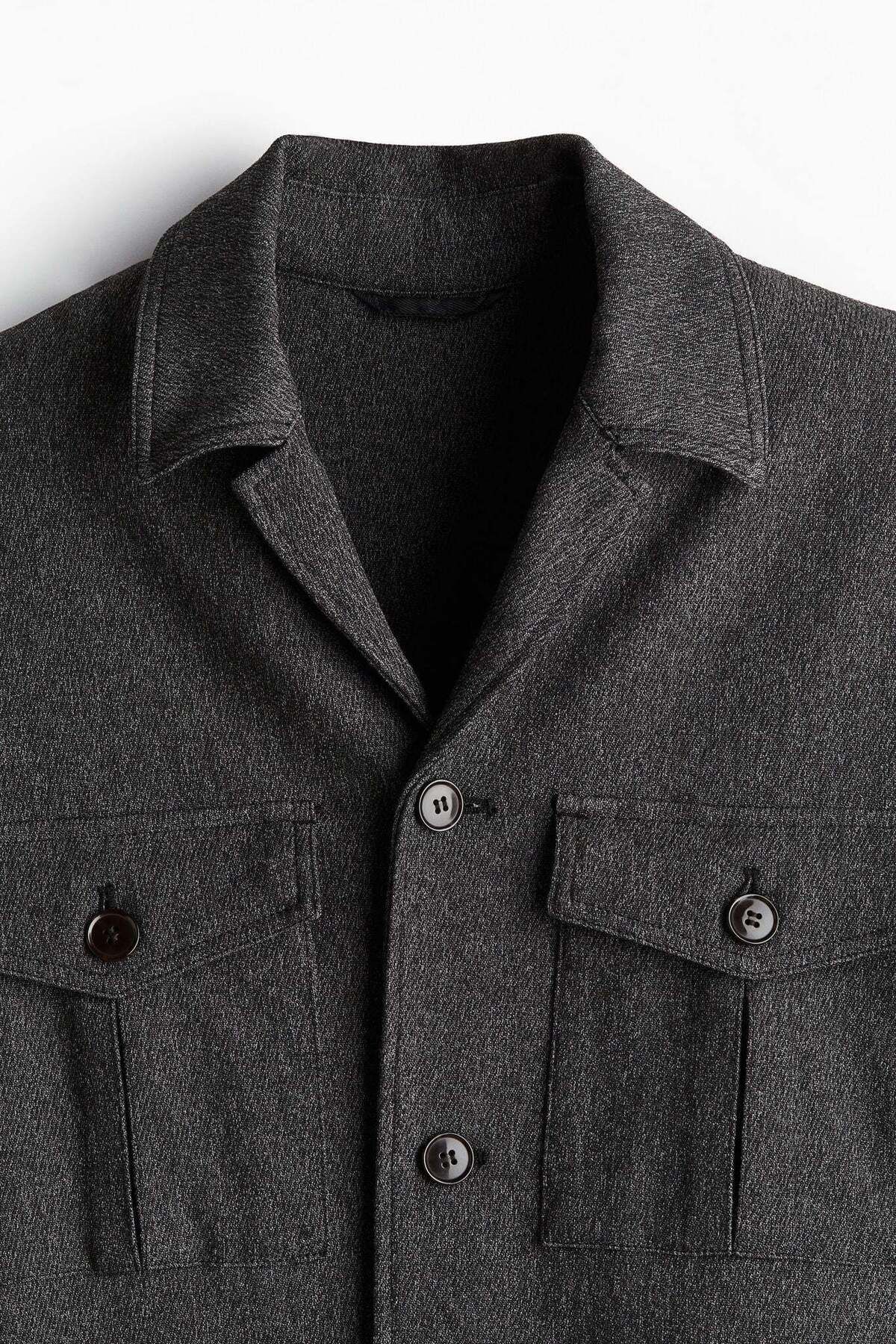 H&M-Regular Fit Twill shacket 4