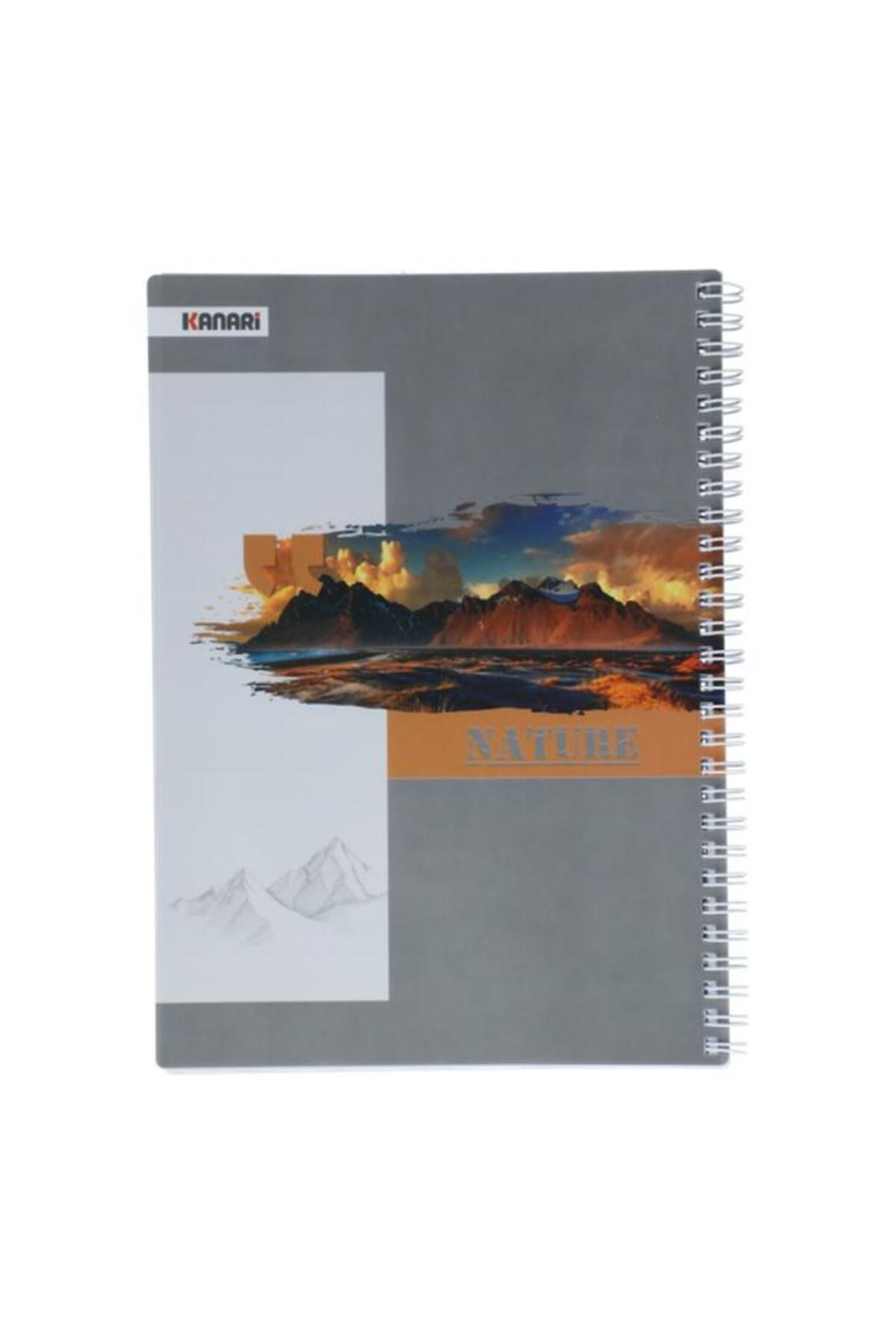 Generic-KANARI 100-Sheets Plastic B5 Spiral Bound Notebook Assorted Color 90081-0009 4