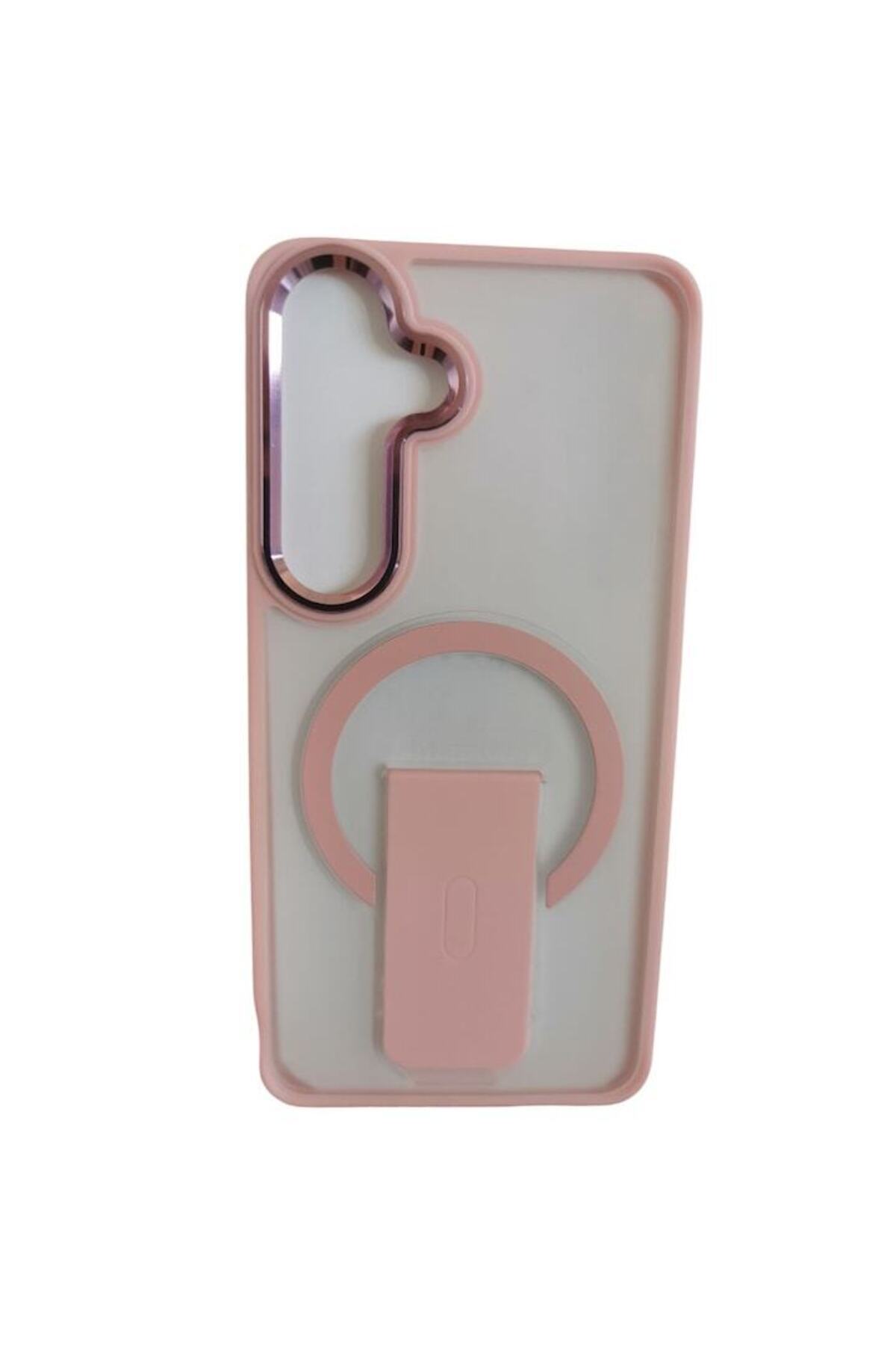 Gtech-Flickstand Magsafe Case, G-Tech, compatible with Samsung Galaxy S25, TPU+Polycarbonate, Transparent 2