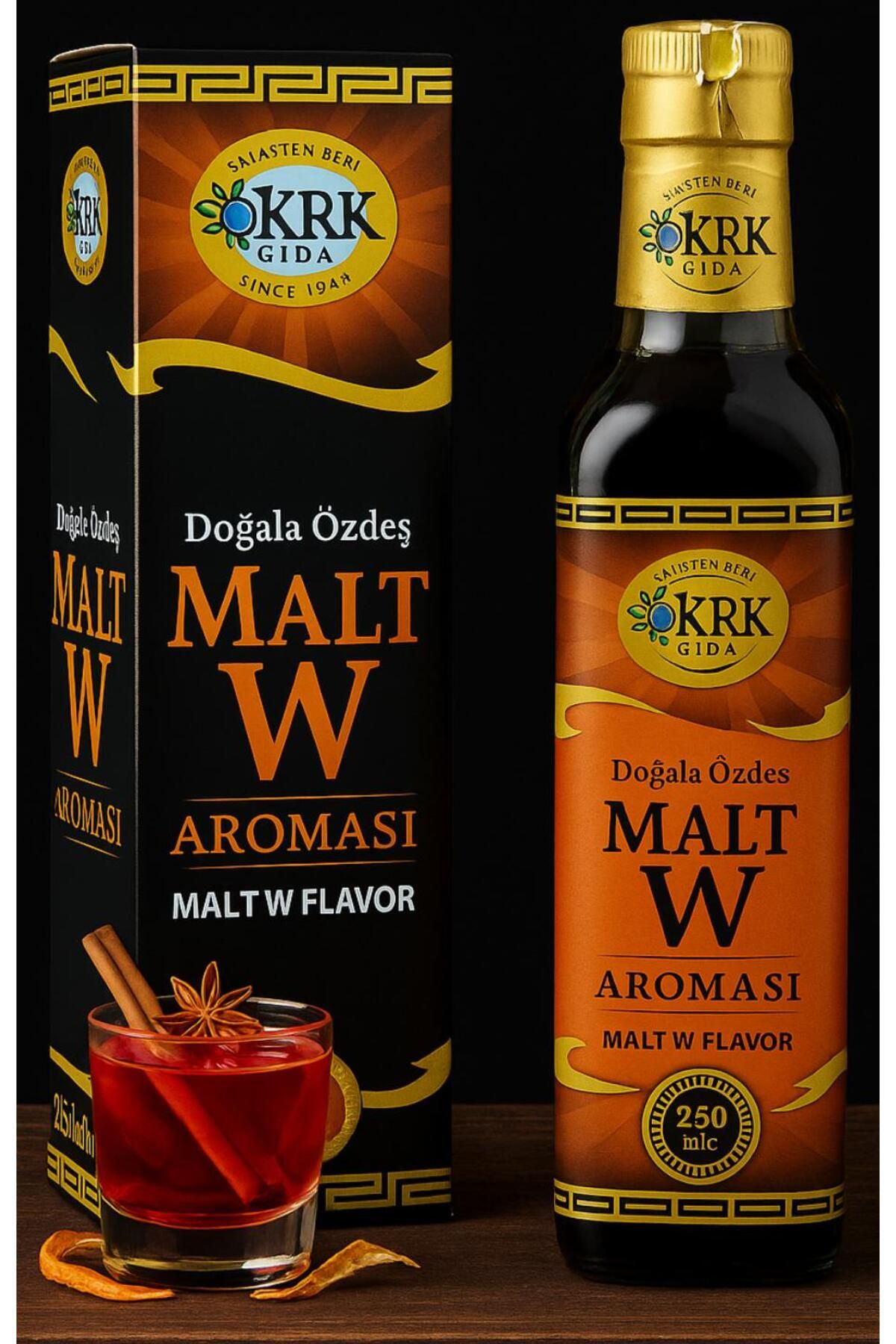Krk Gıda Malt Aroması Doğala Özdeş Malt W Aroması 250cc