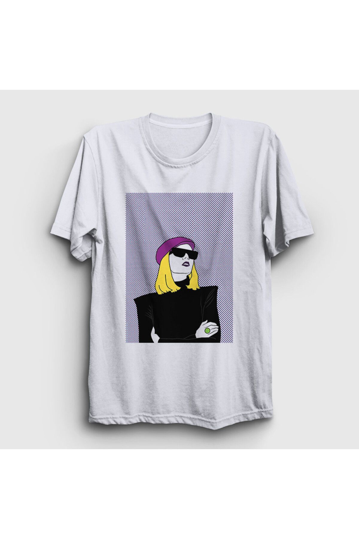 Presmono Unisex Beyaz Cool Roisin Murphy T-Shirt 548163tt