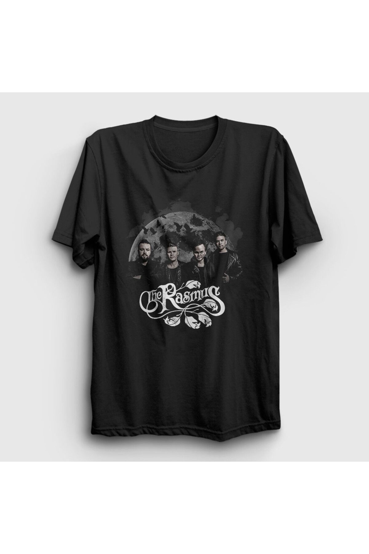 Presmono Unisex Siyah Band Müzik The Rasmus T-Shirt 547967tt