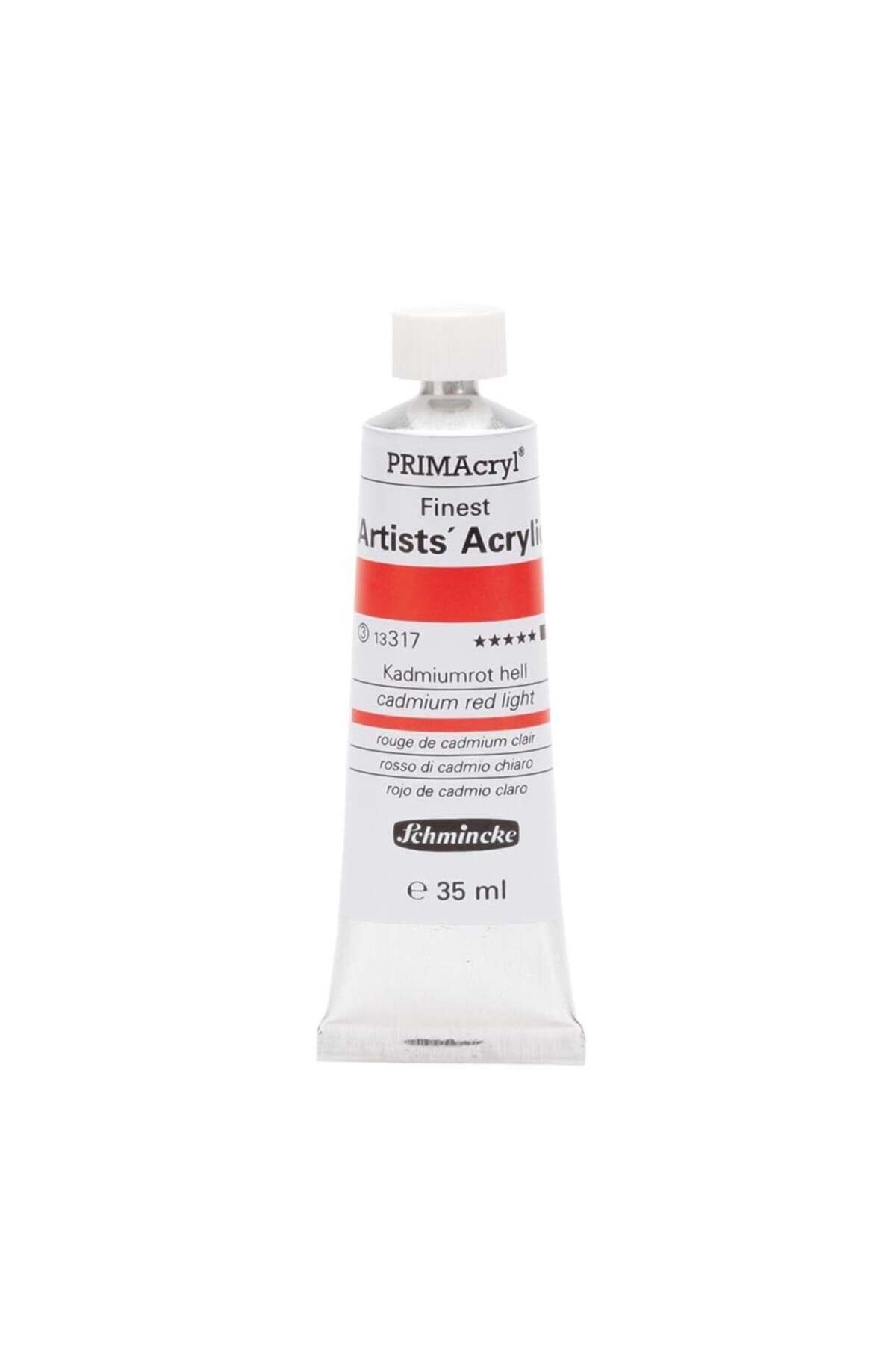 Schmincke Primacryl Artist Akrilik Boya 35 ml Seri 3 317 Cadmium Red Light