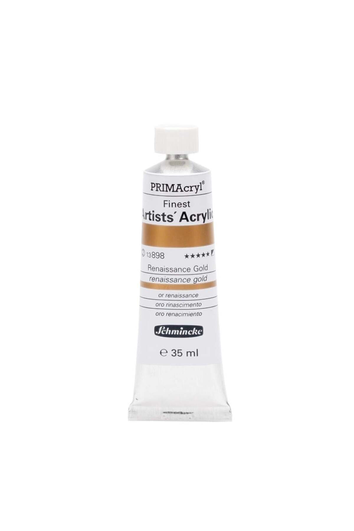 Schmincke Primacryl Artist Akrilik Boya 35 ml Seri 2 898 Renaissance Gold