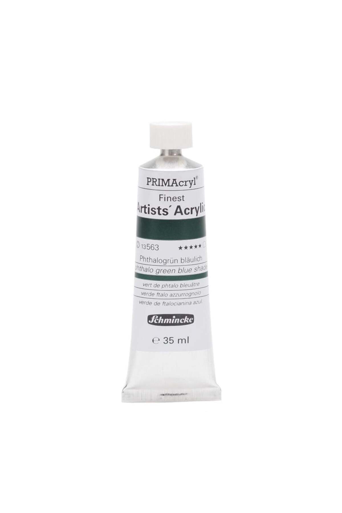 Schmincke Primacryl Artist Akrilik Boya 35 ml Seri 2 563 Phthalo Green Blue Shade
