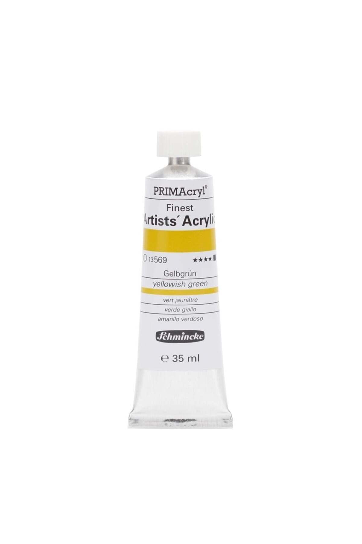Schmincke Primacryl Artist Akrilik Boya 35 ml Seri 1 569 Yellowish Green