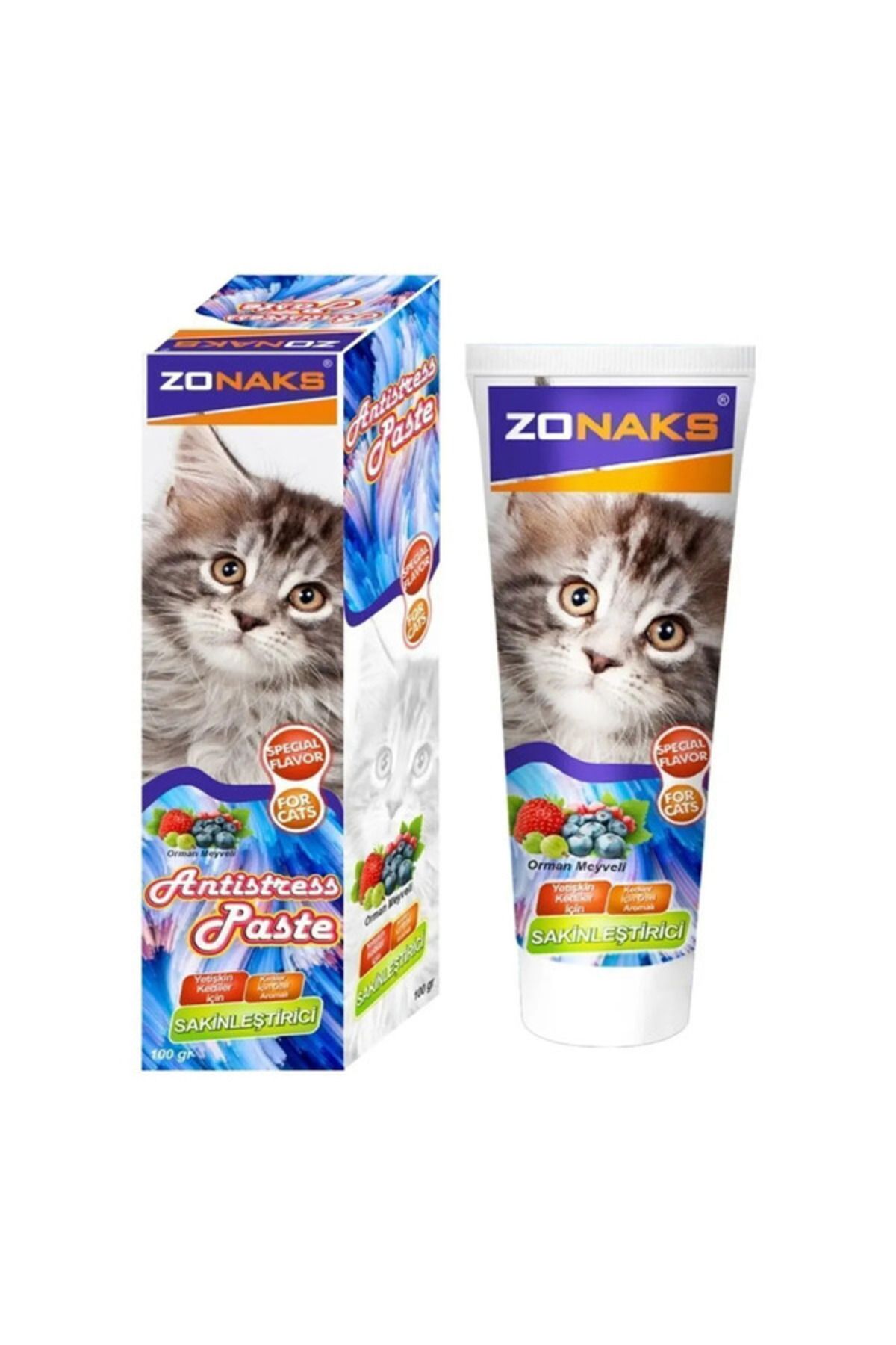 SEZPET 100 ml Kedi Ve Köpekler Için Rahatlama Ve Gevşemeyi Destekleyici Paste