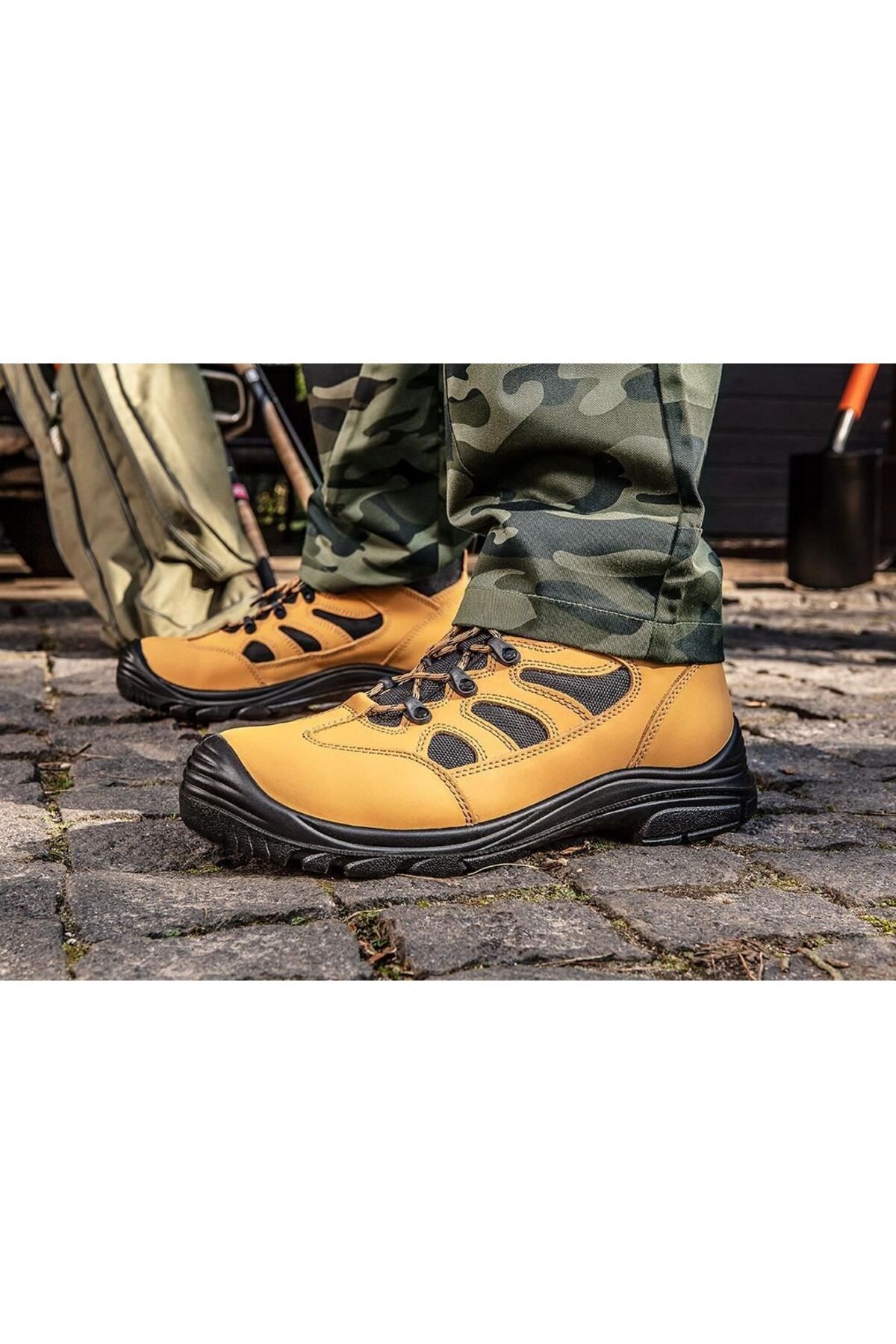 NEO-Bocanci de lucru, S3, SRC, protectie compozit, piele nabuc, marimea 42, 6