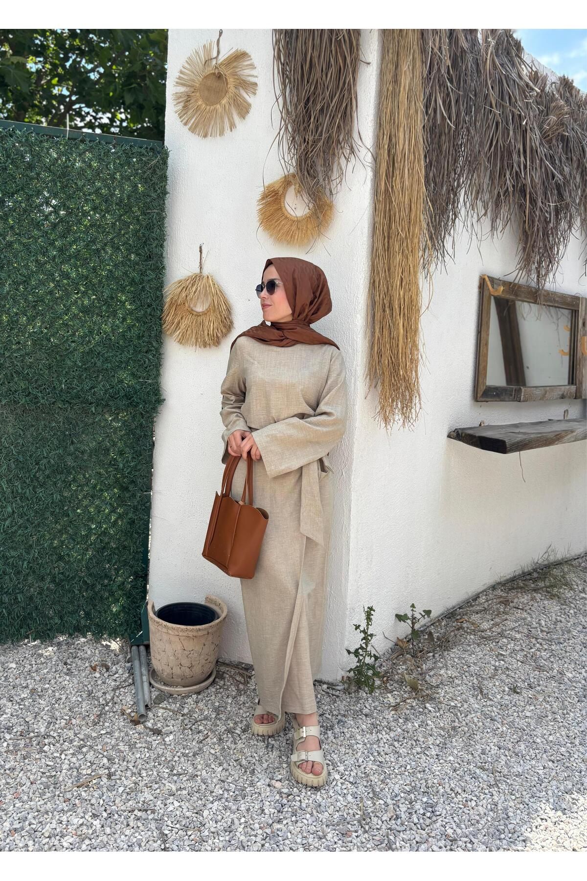 COYA COLLECTİON Keten Takım