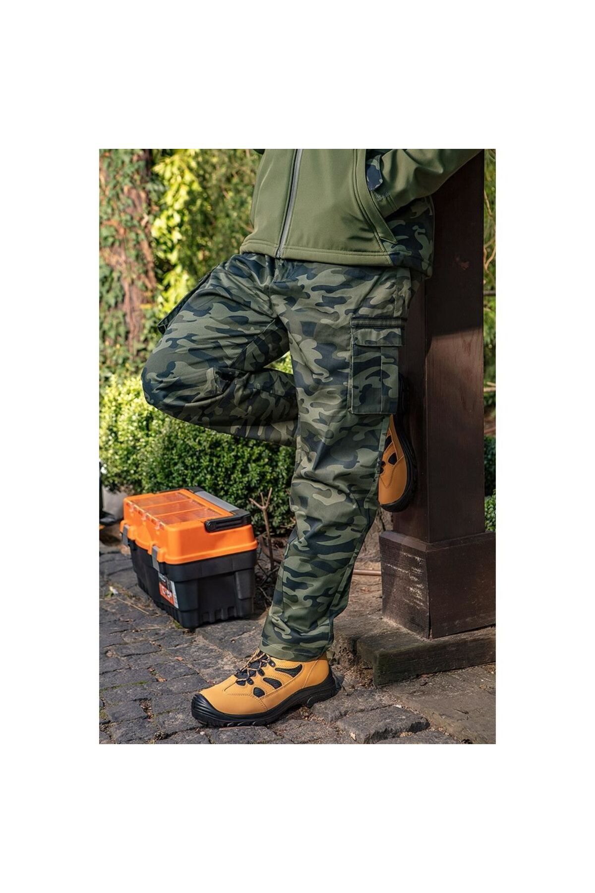 NEO-Bocanci de lucru, S3, SRC, protectie compozit, piele nabuc, marimea 42, 7