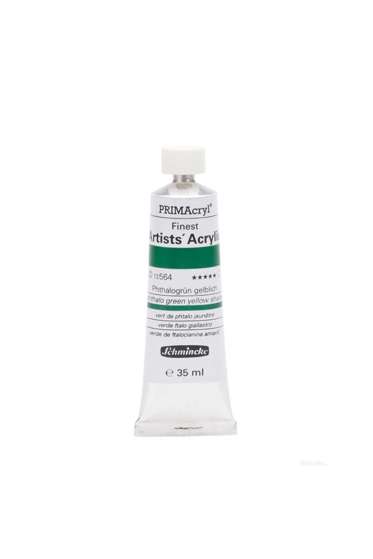 Schmincke Primacryl Artist Akrilik Boya 35 ml Seri 2 564 Phthalo Green Yellow Shade