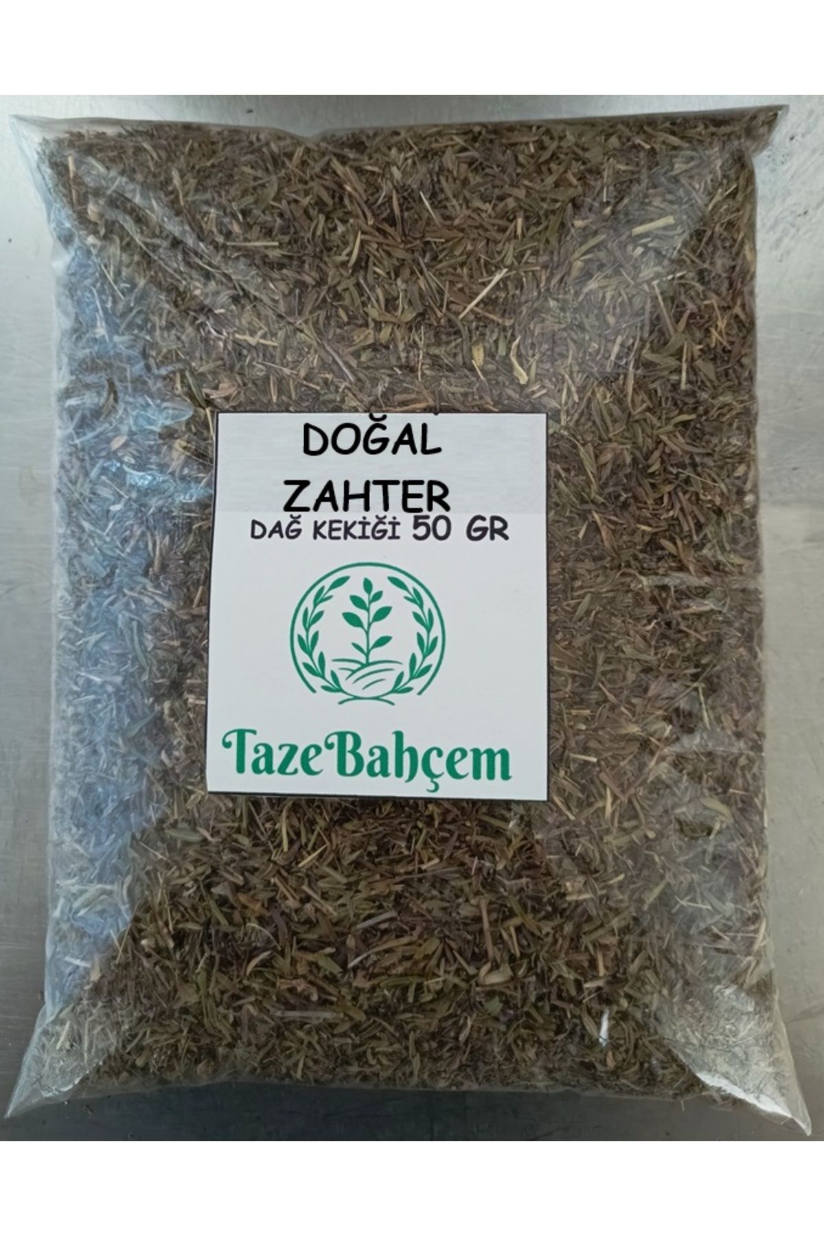 Bahçem DOĞAL ZAHTER DAĞ KEKİĞİ 50 GR