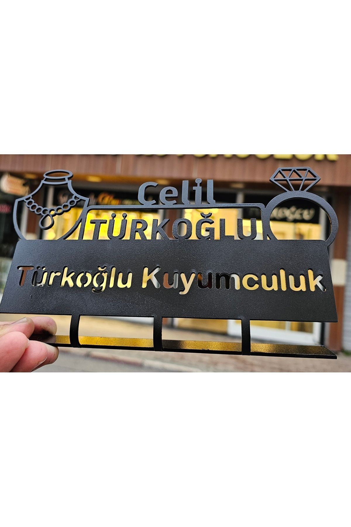 BDM421 Kuyumcu Masa Üzeri İsimlik