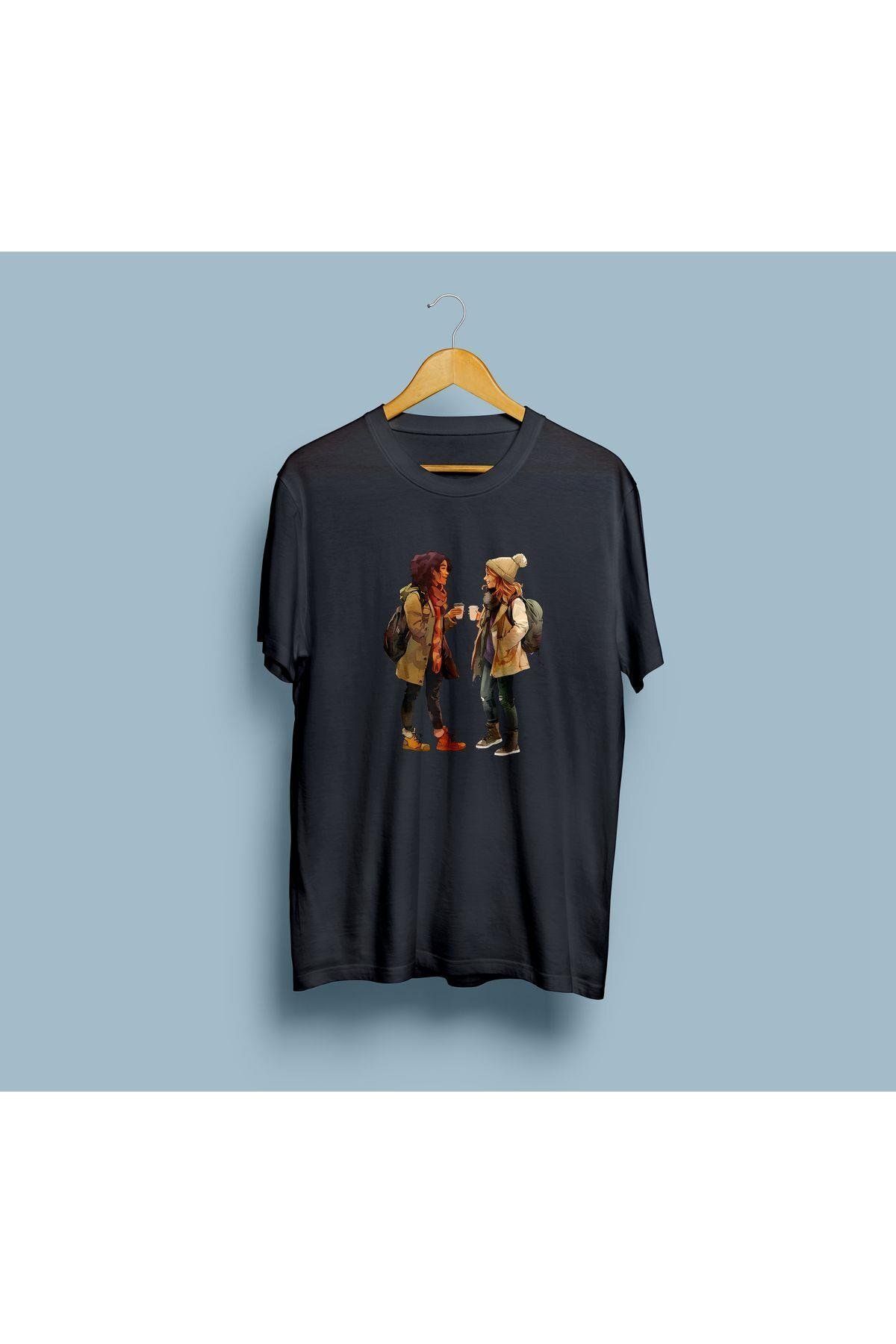 bahriyeli.jpeg Oversize Best Friend / En iyi arkadaş Tasarım T-shirt