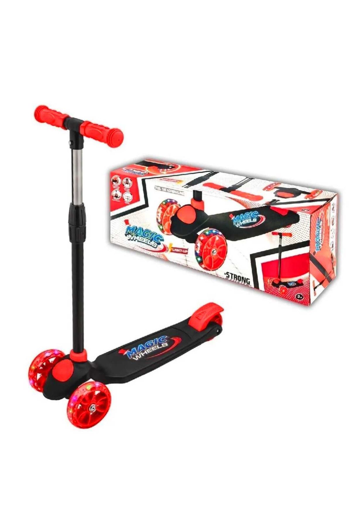 Art Tone BEREN SCOOTER KIRMIZI IŞIKLI MAX 50 KG 3+