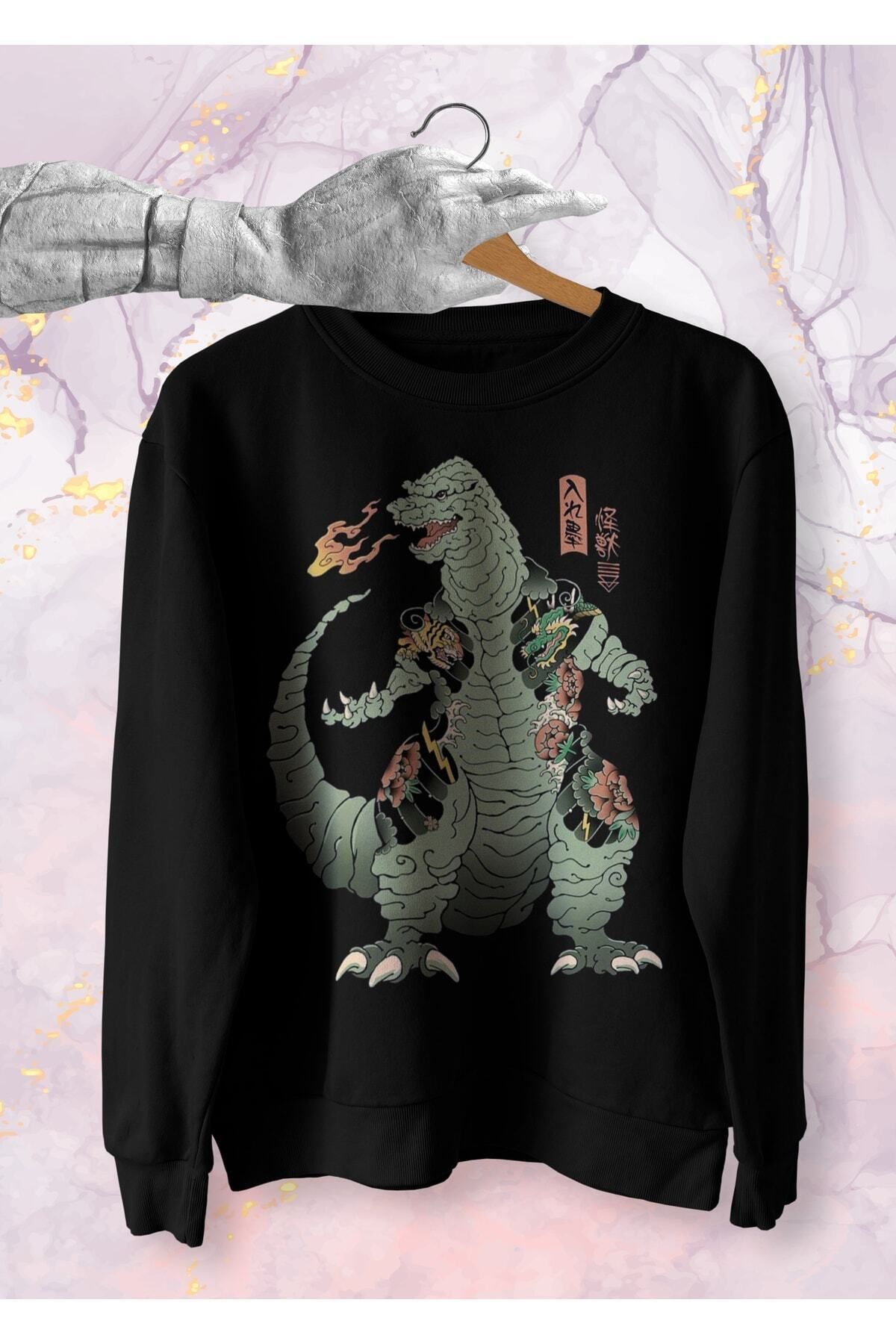 Pisa Art Godzilla (gojira) - Sweatshirt
