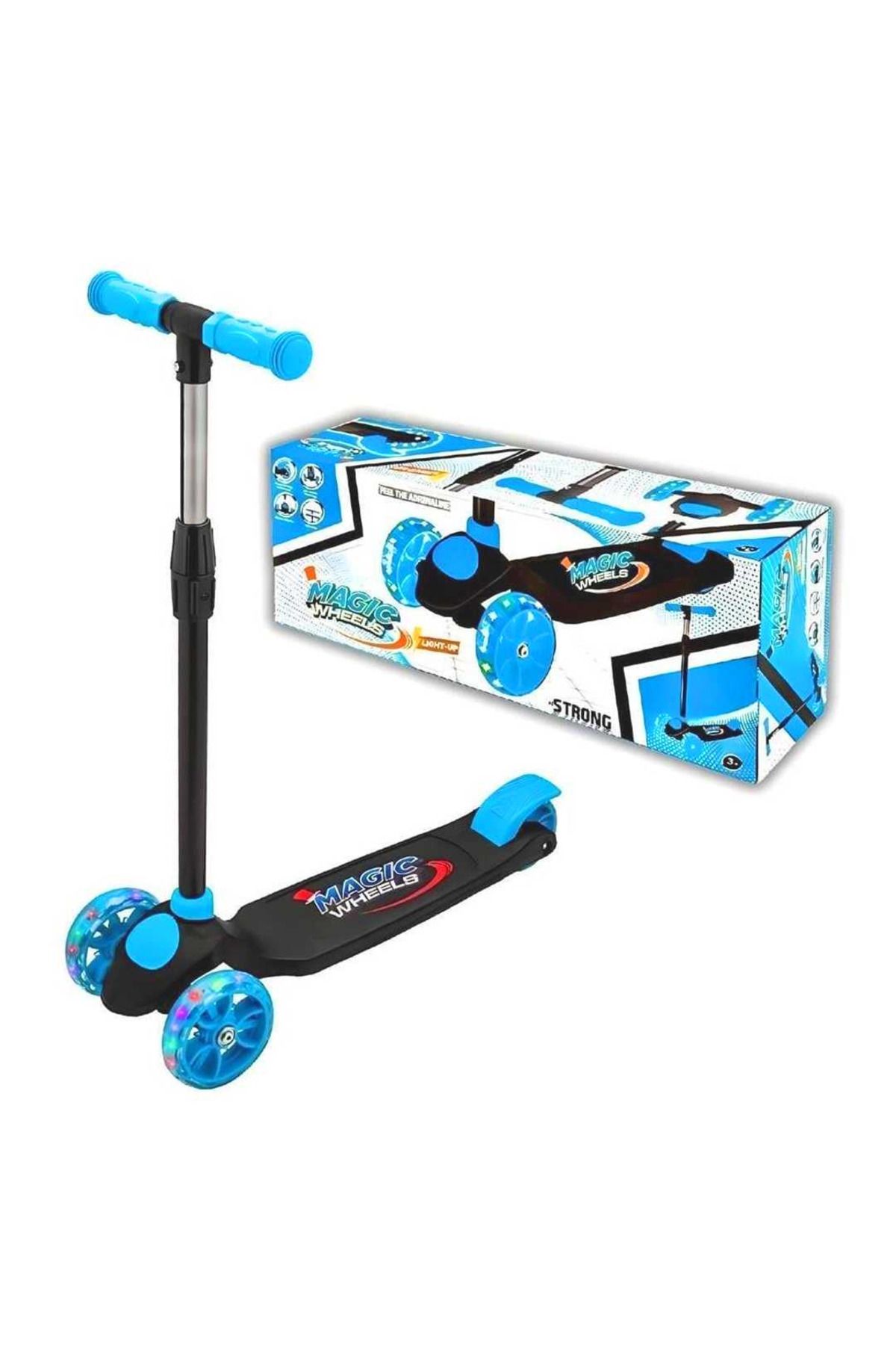 Art Tone BEREN SCOOTER MAVİ IŞIKLI MAX 50 KG 3+