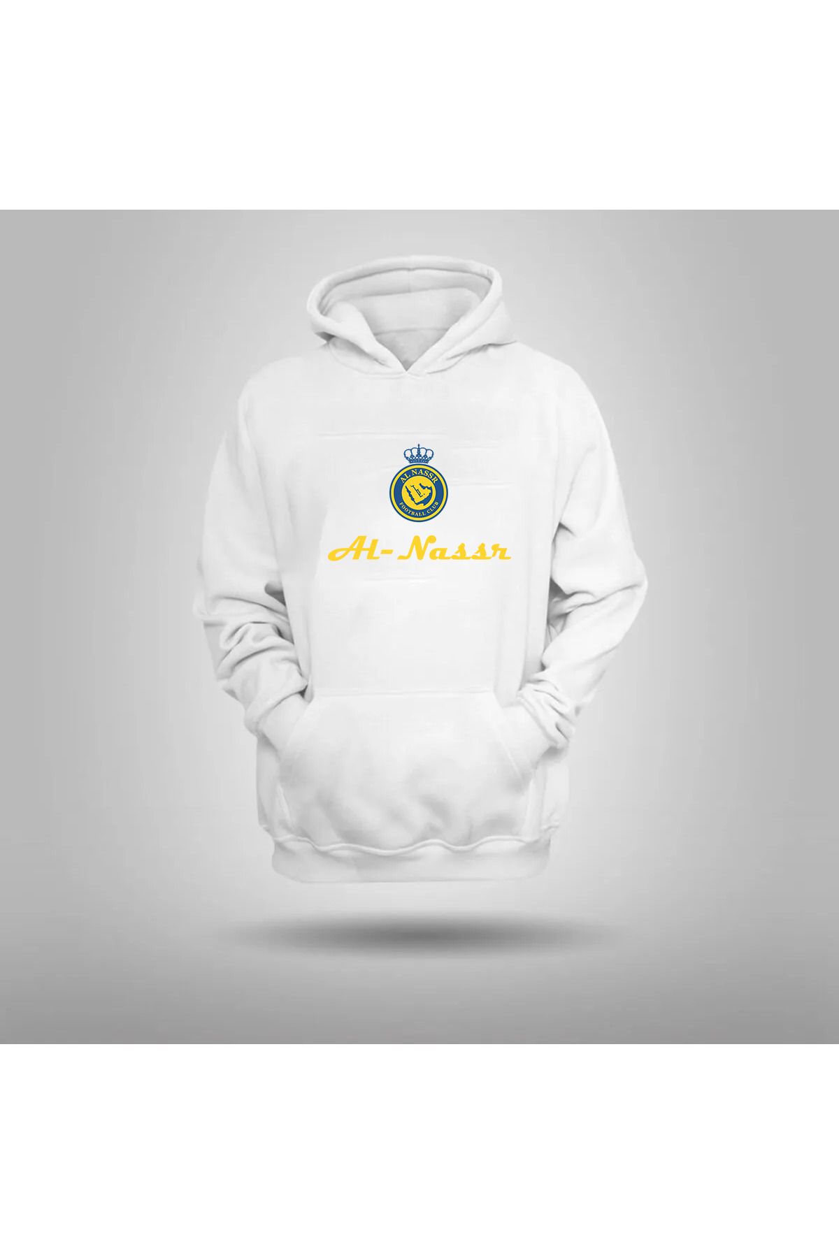 Pisa Art Sarı Logolu Kapşonlu Özel Tasarım Sweatshirt