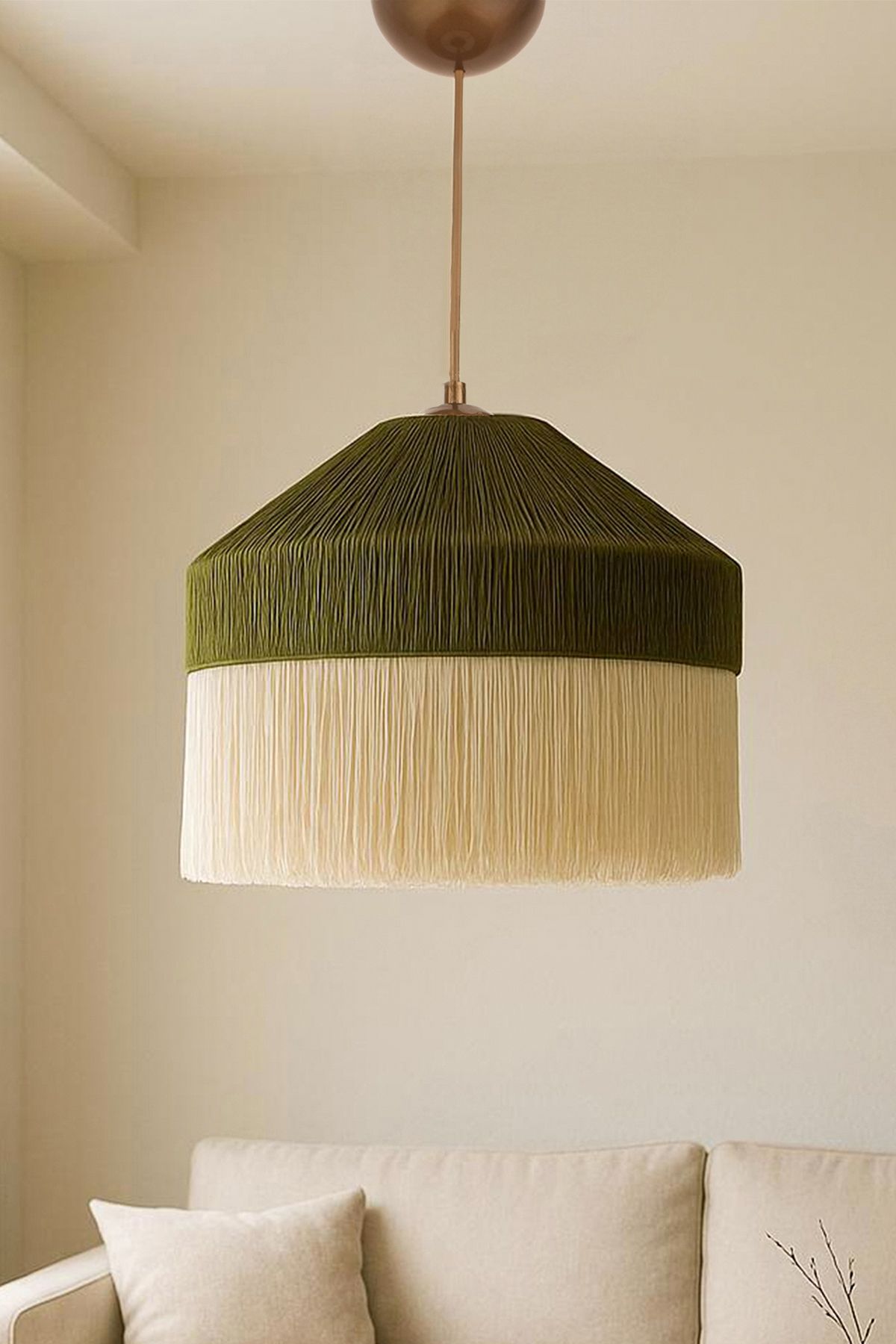Hmydesign Ivernia Handmade Tekli Sarkıt Avize