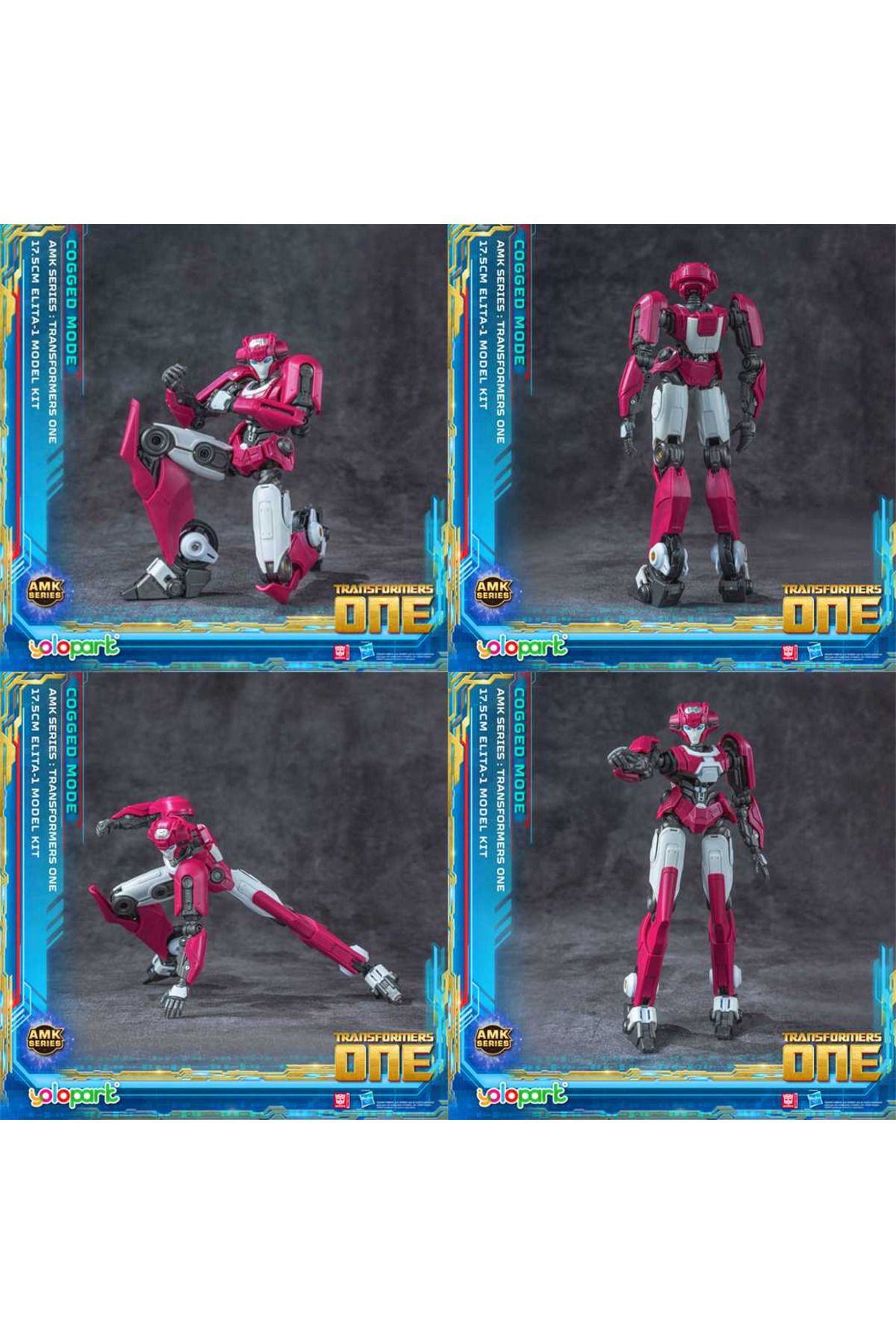 Art Tone-Başel Transformers Tf One Amk Series Cogged Bot Mode Model Kit 17.5 cm 8+ 3