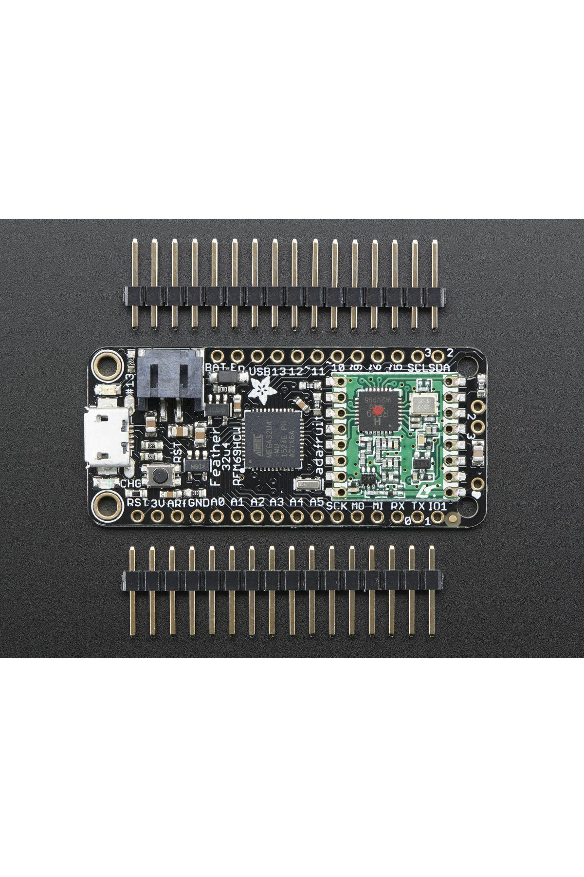 Adafruit-Feather 32u4 with RFM69HCW Radio - 433MHz 3