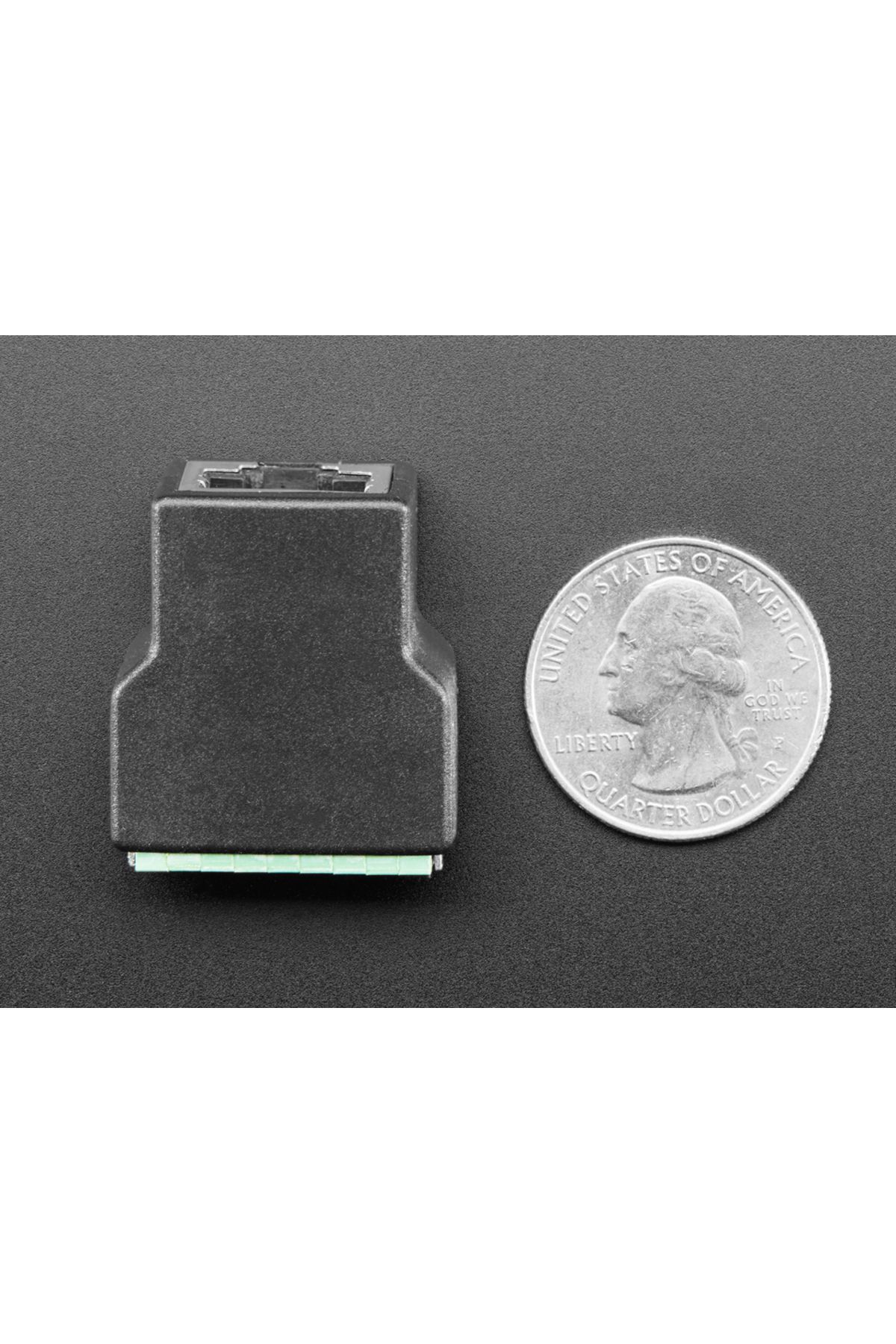 Adafruit-RJ-45 Ethernet female socket to spring terminal block adapter 6