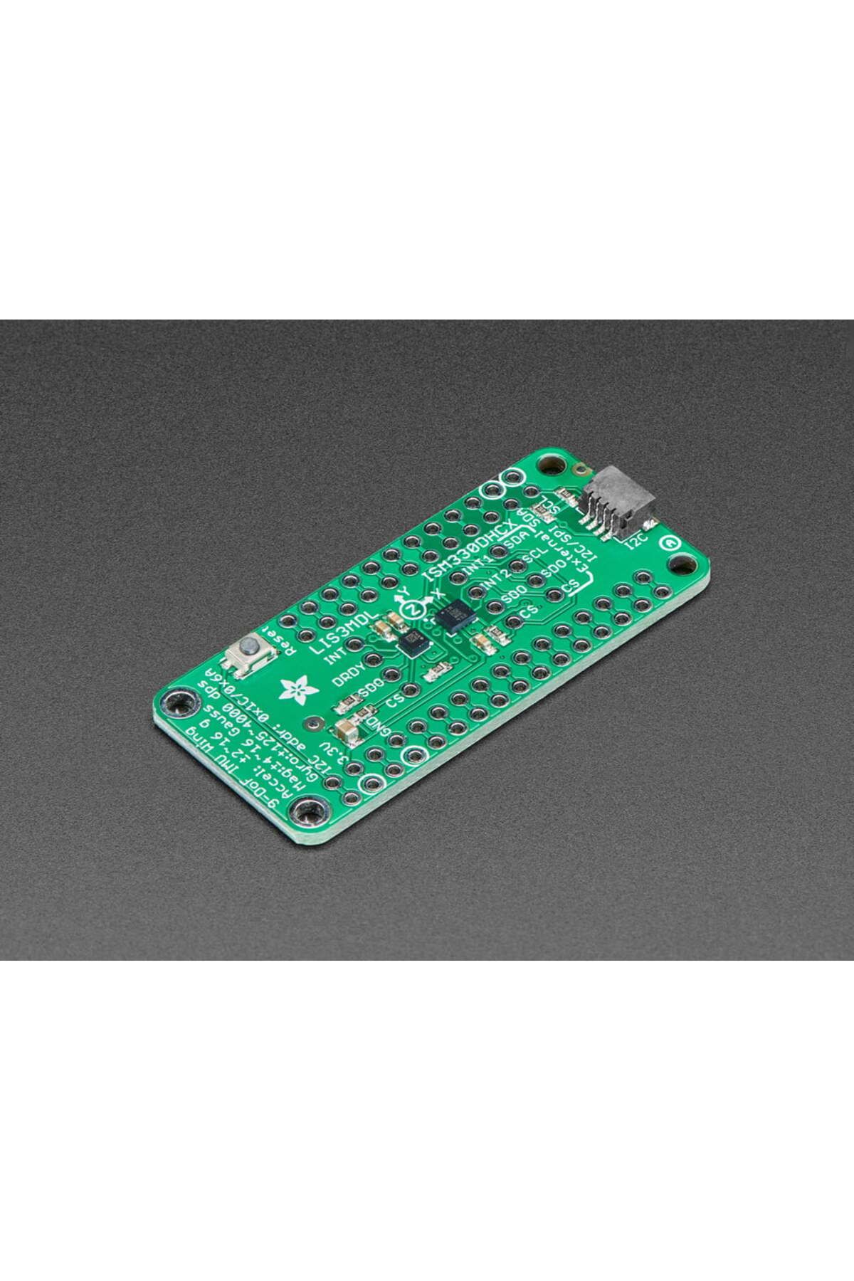 Adafruit-ISM330DHCX + LIS3MDL FeatherWing 9-DoF IMU 1