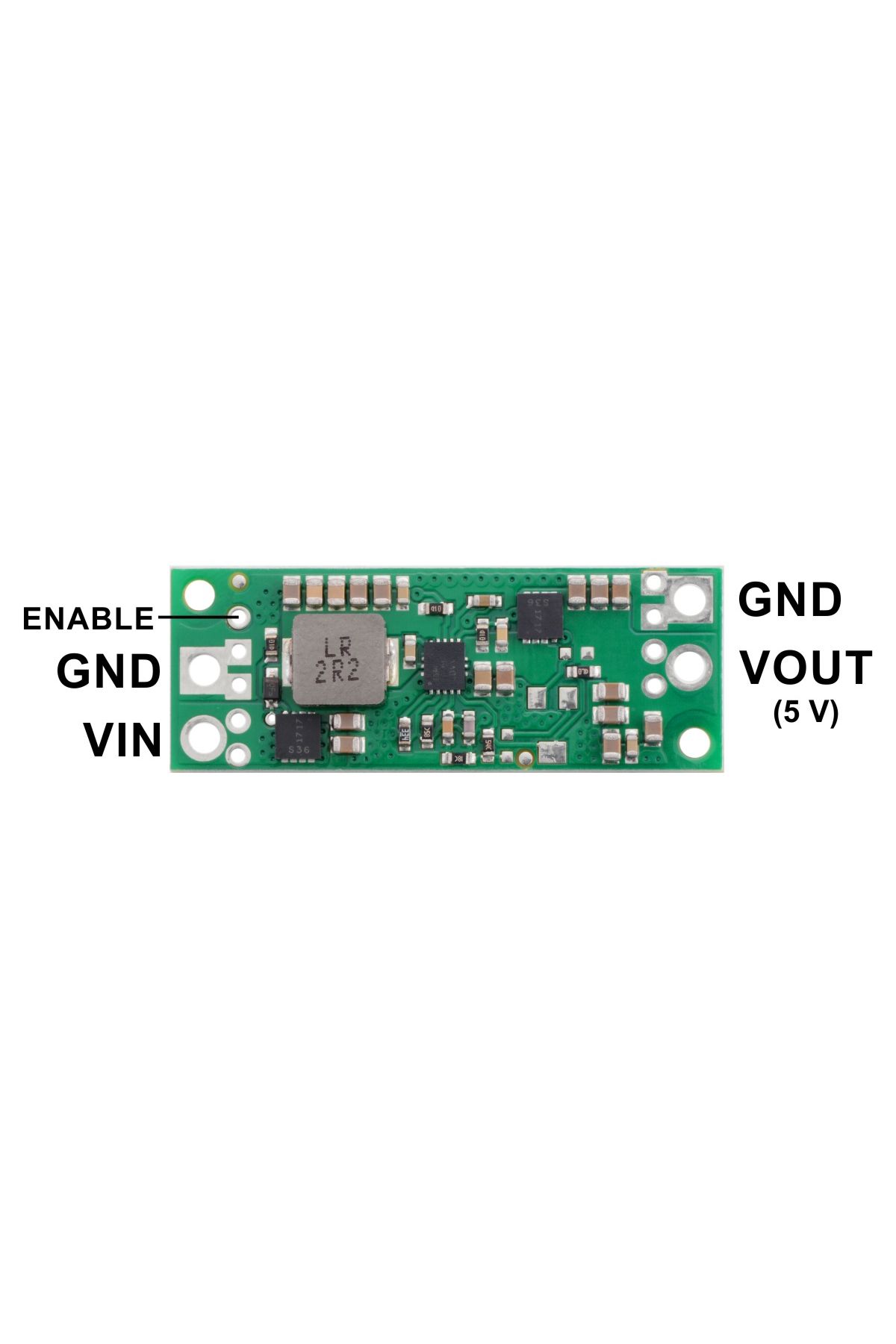 Pololu-Step-up regulator of 5V Pololu U3V70F5 2