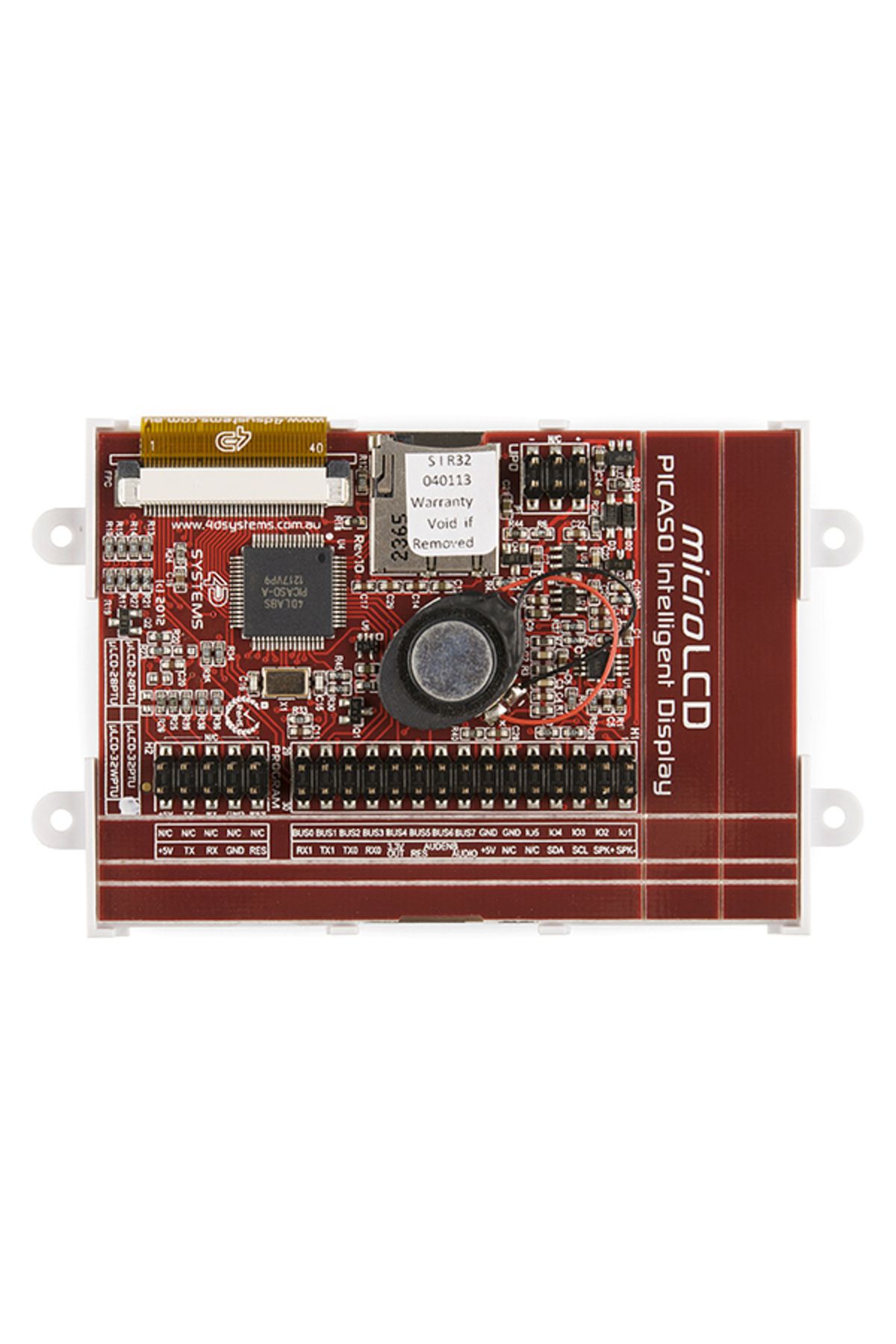 Sparkfun-Serial TFT LCD - 3.2" with Touchscreen (uLCD-32PTU-GFX) 3