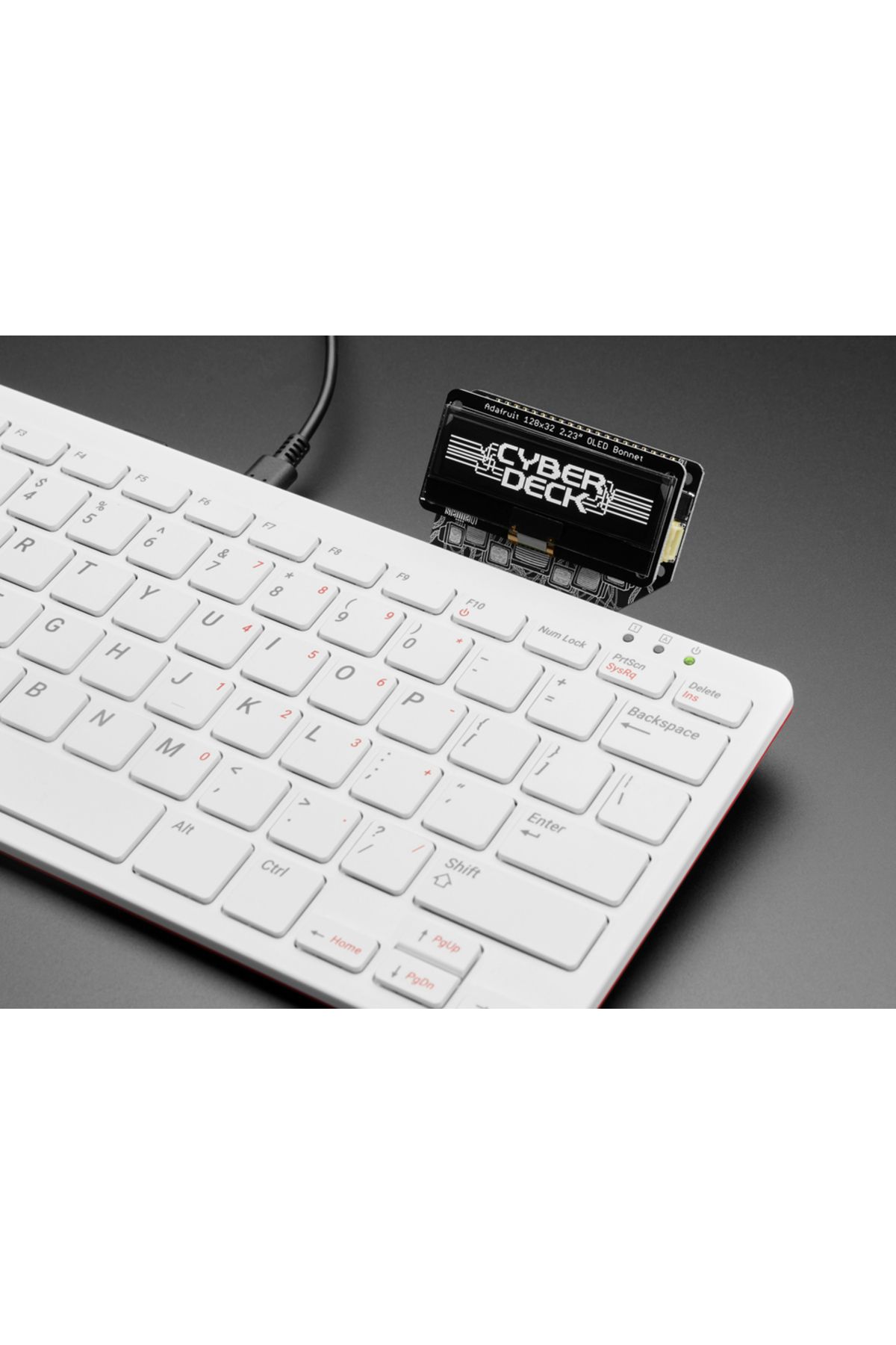 Adafruit-Cyberdeck Bonnet For Raspberry Pi 400 2