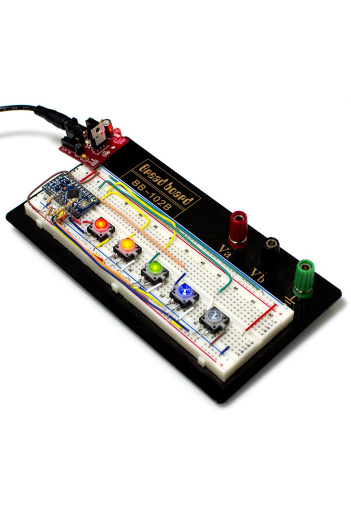 Sparkfun-LED touch button - Red 5