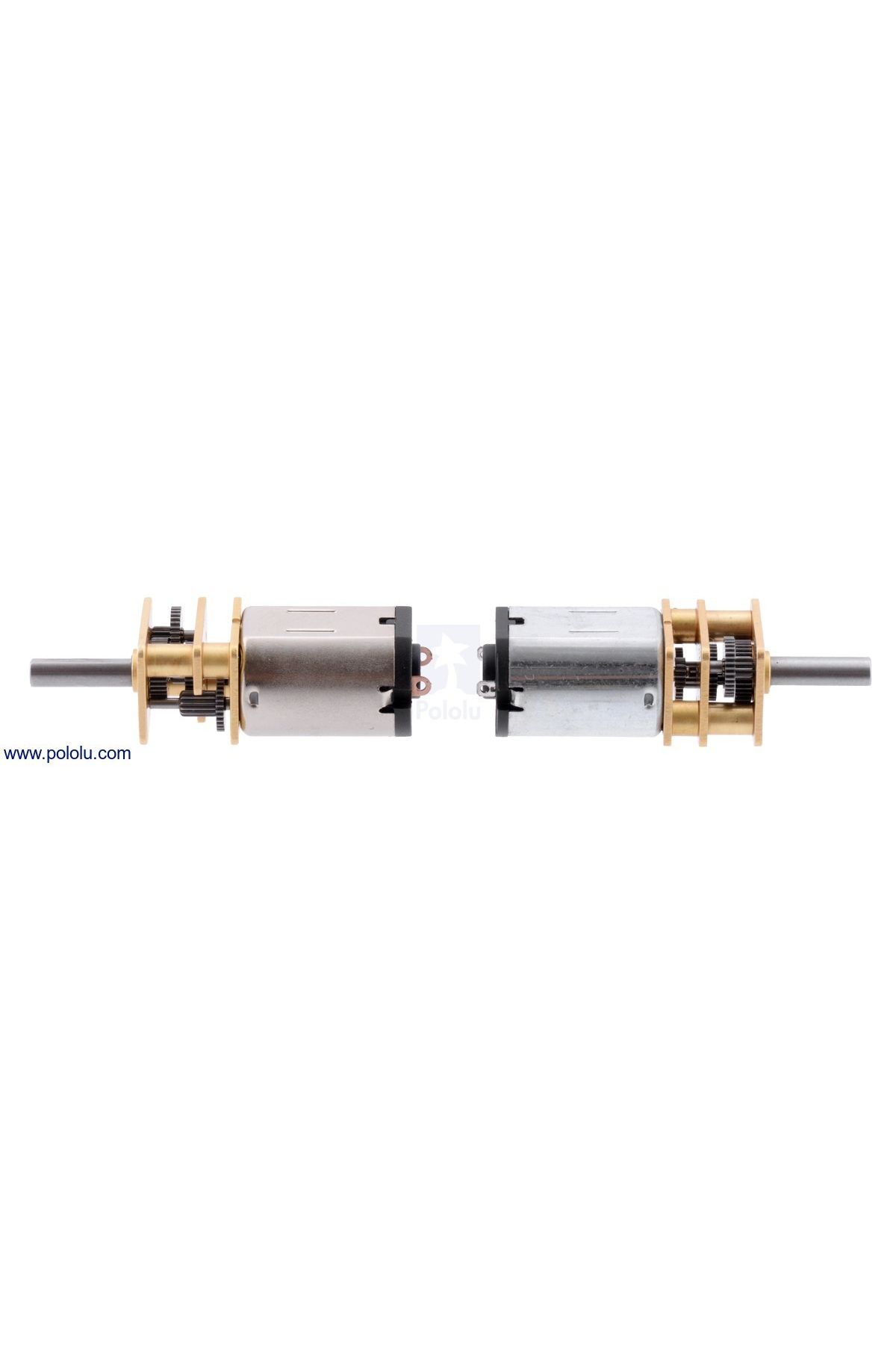 Pololu-Micro metal electric motor 298:1 HPCB with encoder shaft (Carbon Brushes) 2