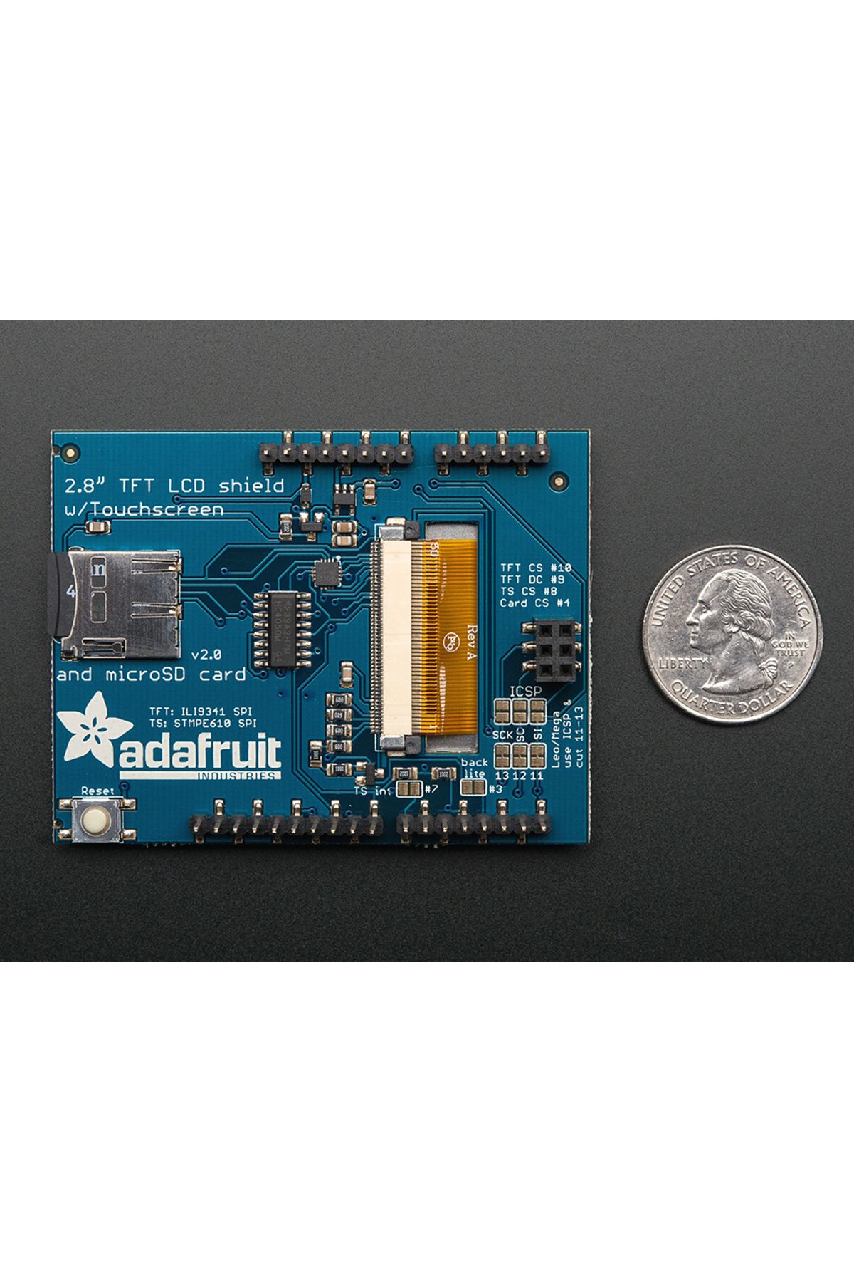Sparkfun-Square LED, red indicator light, diffuse 3