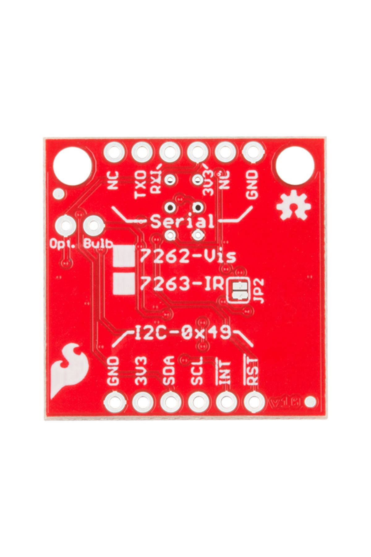 Sparkfun-Spectral Sensor Breakout - As7262 Visible (QWIIC) 4