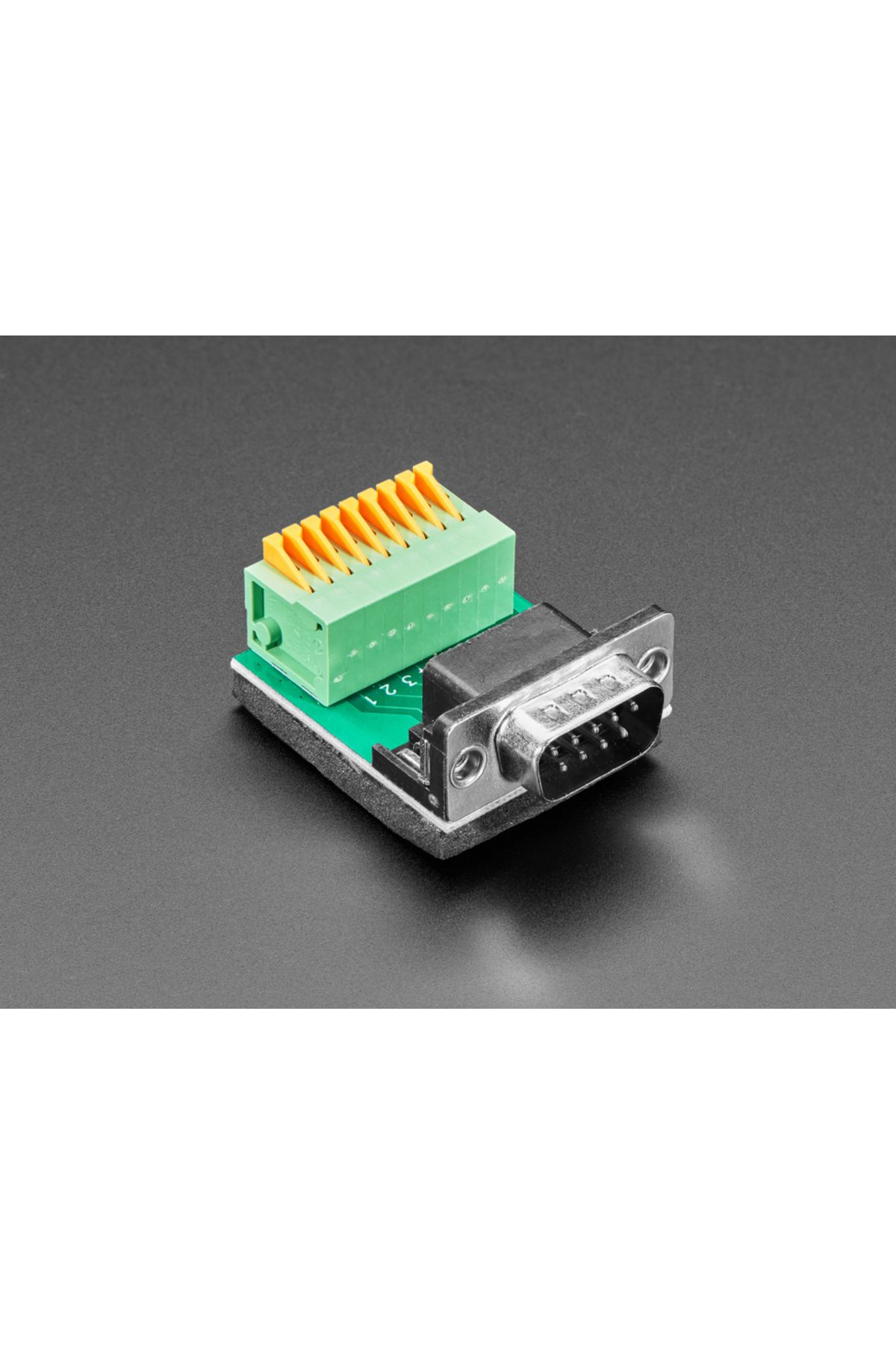 Adafruit-DE-9 (DB-9) male plug to spring terminal block adapter 3