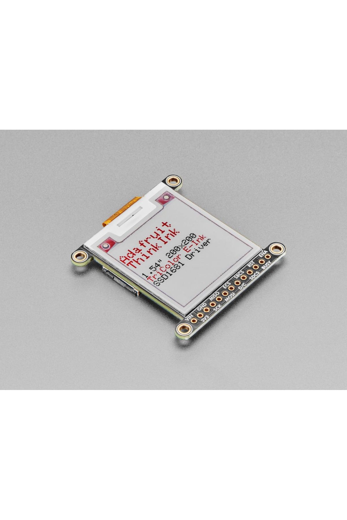 Adafruit-1.54" Tri-Color eInk / ePaper Display with SRAM - 200x200 with SSD1681 and EYESPI 1