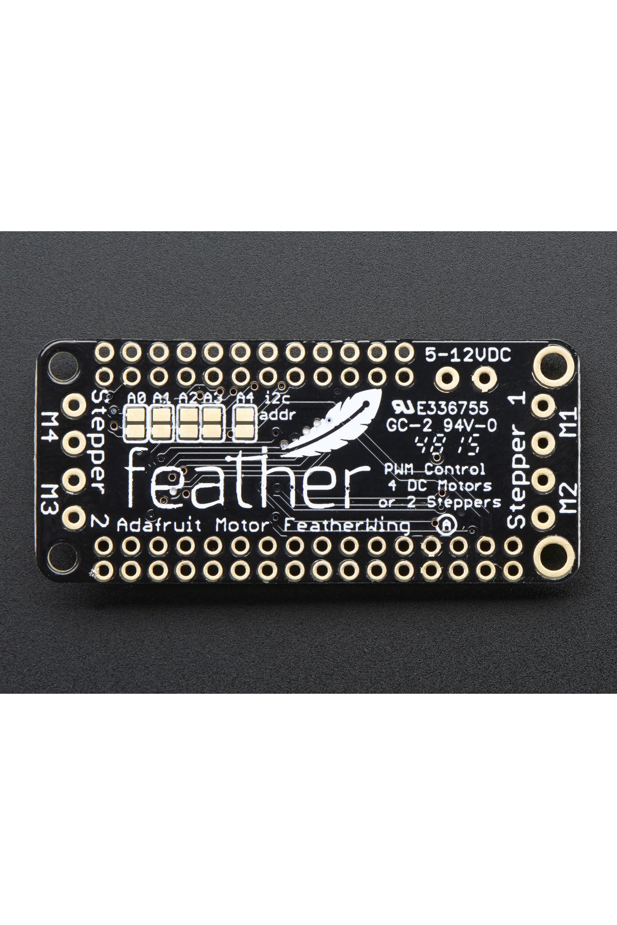 Adafruit-DC Motor + Stepper Shield for Feather 4