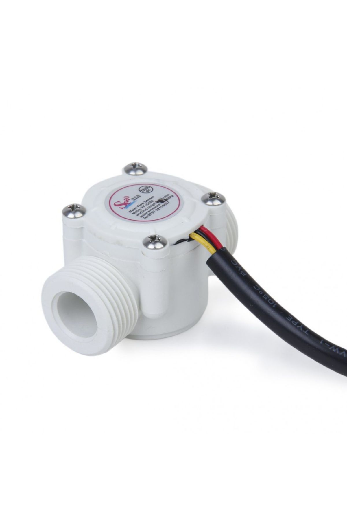 ROBOFUN-Water flow sensor YF-S403 G3 / 4 1-30L / min 5-24V 3