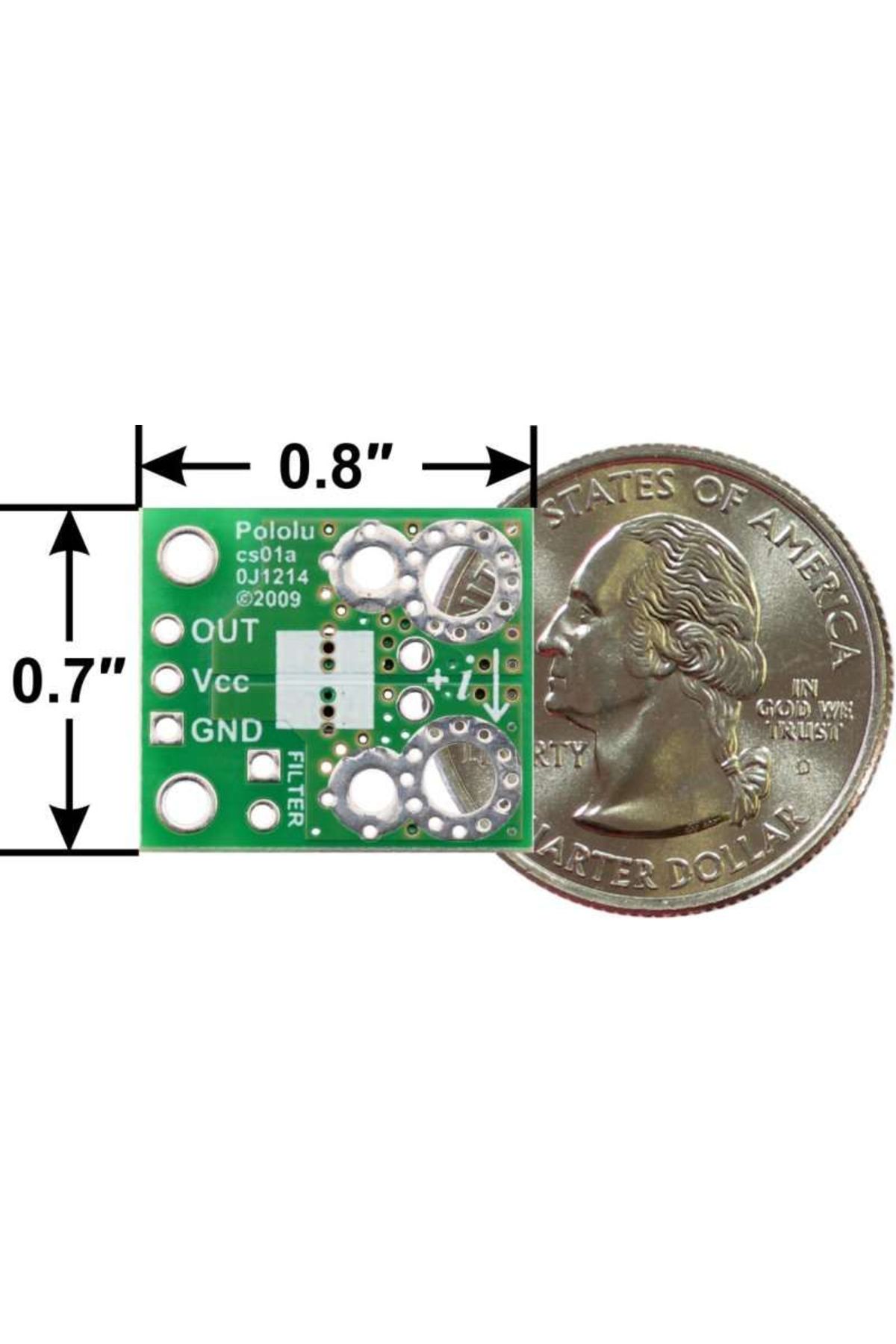 Pololu-ACHS-7123 current sensor breakout -30A/+30A 5