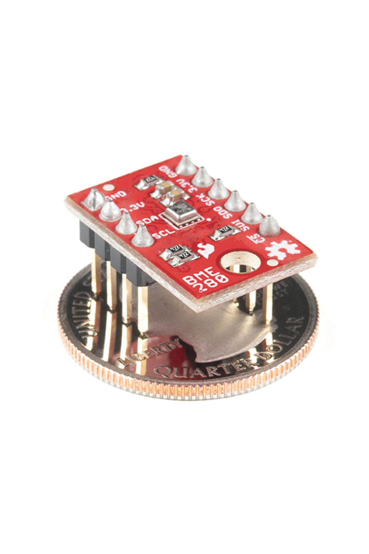 Sparkfun-atmospheric sensor breakout with BME280 and terminations 4