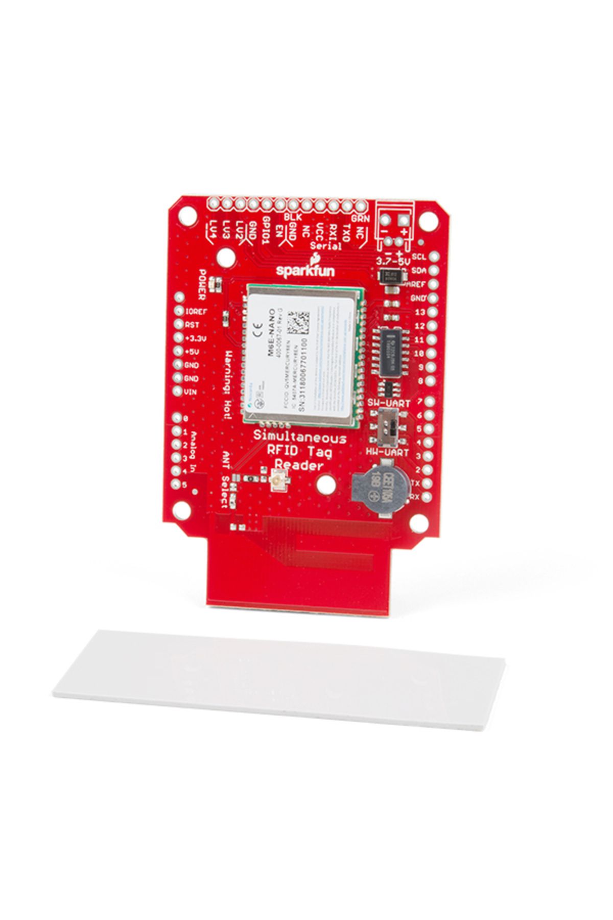 Sparkfun-M6E Nano RFID reader shield 2
