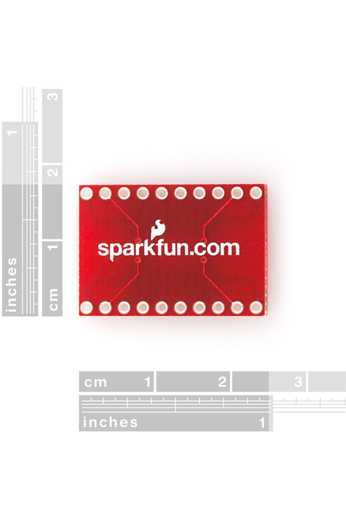 Sparkfun-SOIC to DIP adapter circuit - 20 Pins 2