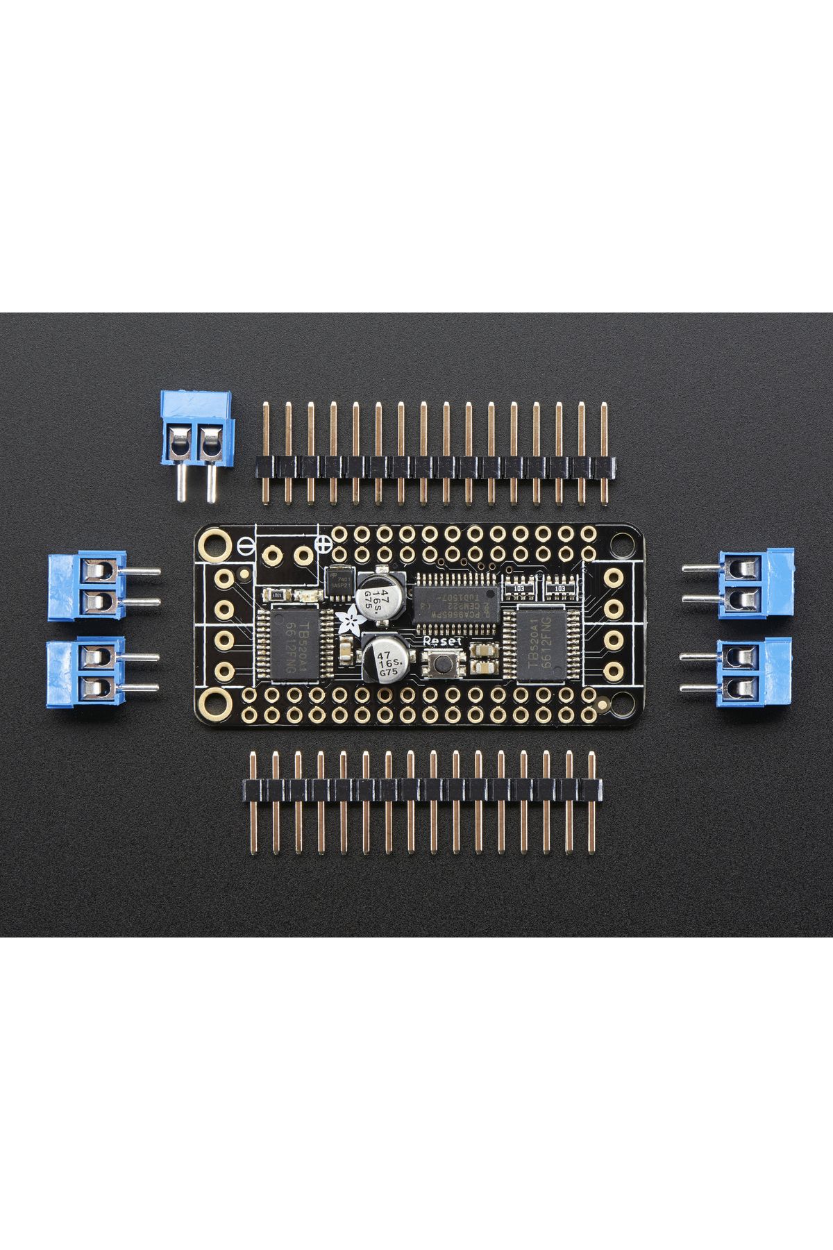 Adafruit-DC Motor + Stepper Shield for Feather 2