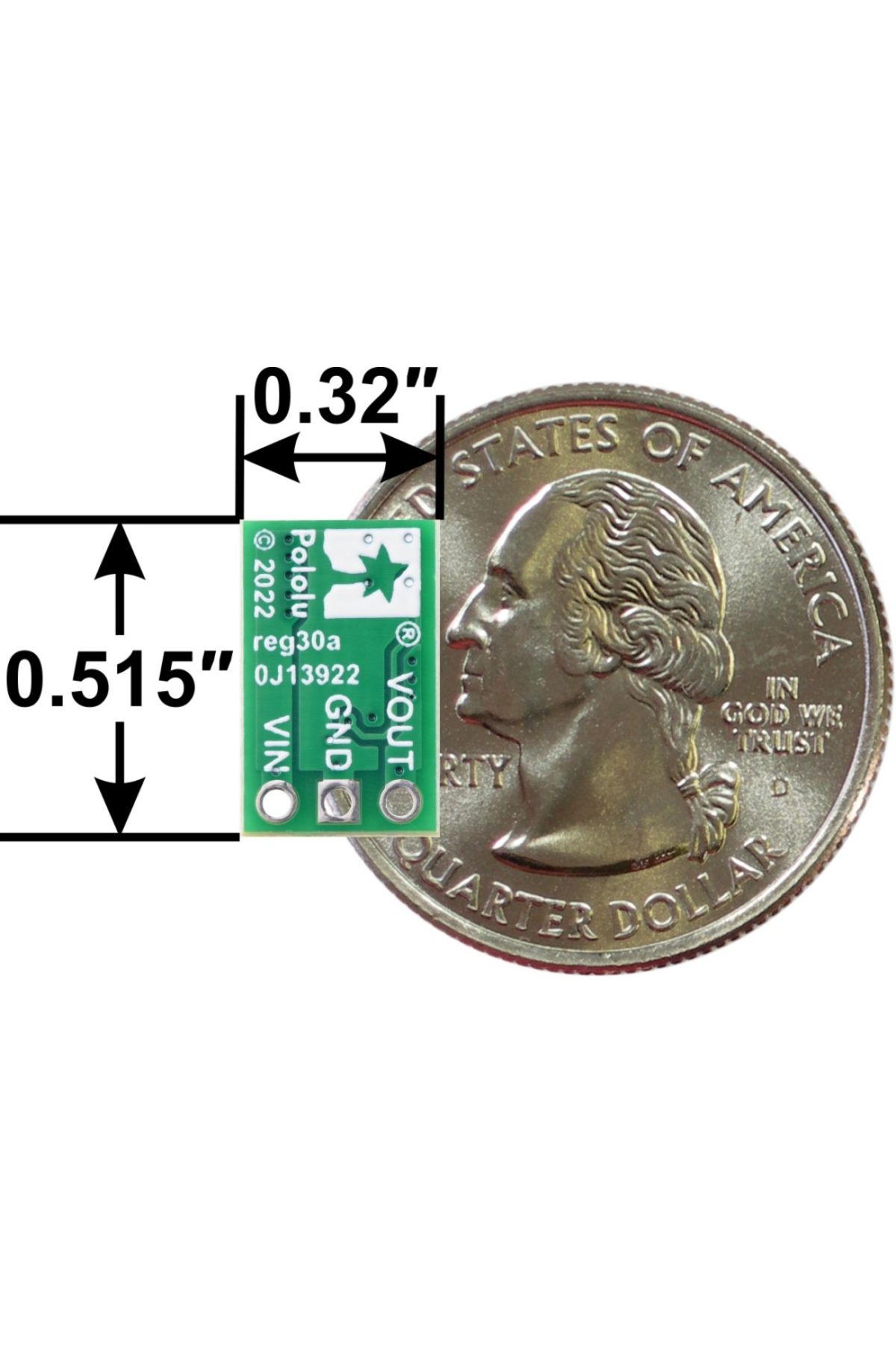 Pololu-U3V16F3 3.3V step-up regulator 4