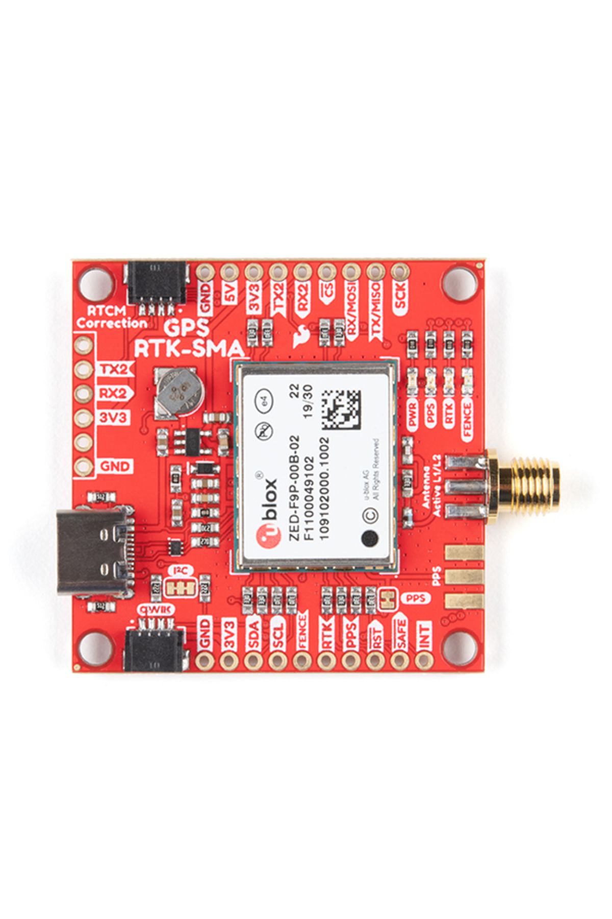 Sparkfun-Breakout GPS SparkFun GPS-RTK-SMA 4
