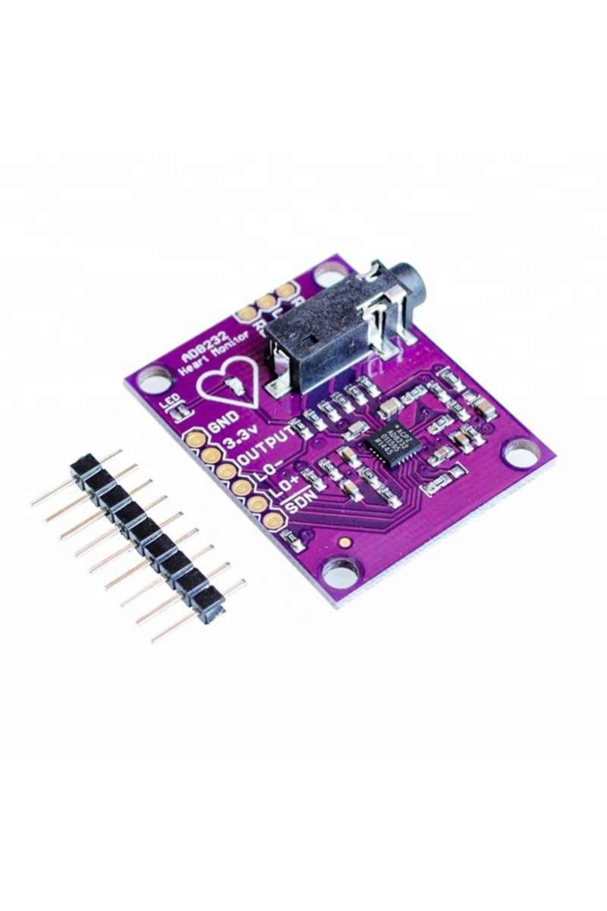 ROBOFUN-AD8232 ECG sensor module 3